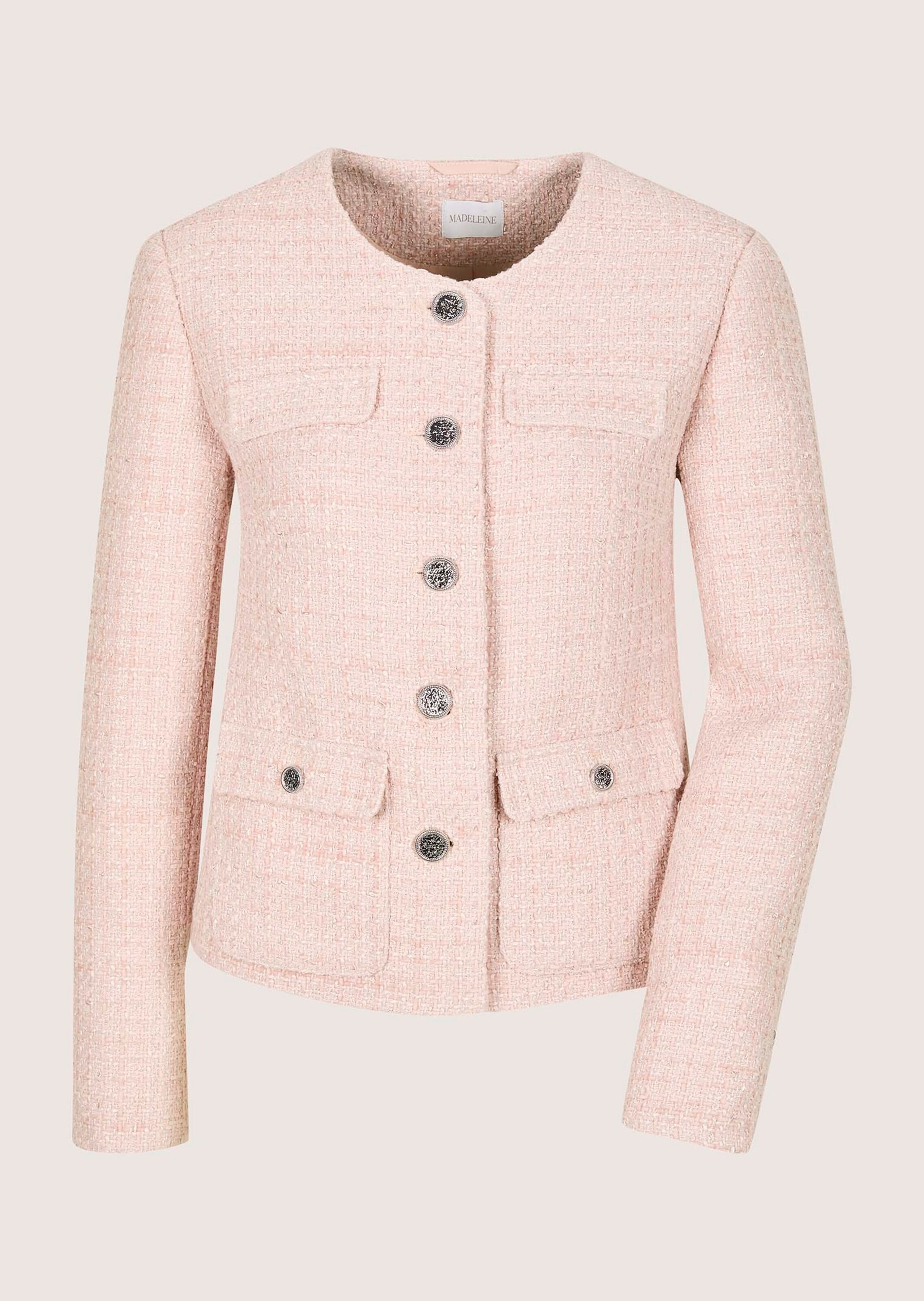 MADELEINE Jackenblazer "Blazer Bouclé-Blazer mit Glanzakzenten" Bouclé günstig online kaufen