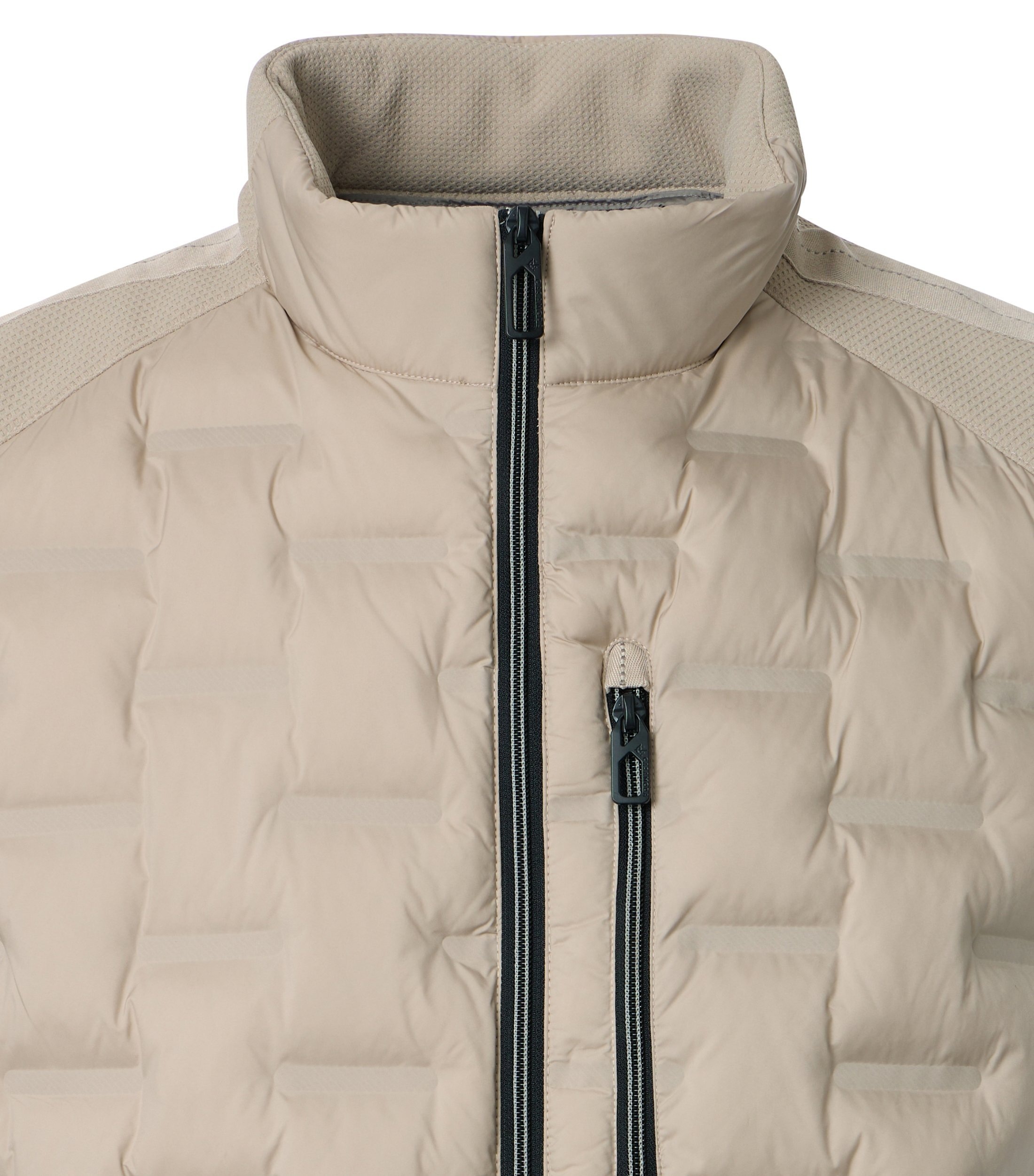 Steppweste CASAMODA "CASAMODA Steppweste uni", Herren, Gr. 5XL, beige, 100% Polyester, Westen Steppweste 2