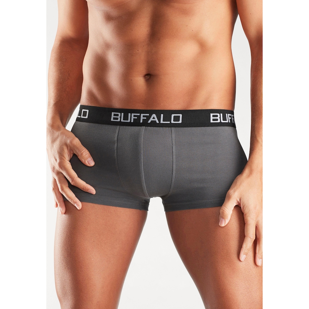 Buffalo Boxershorts, (Packung, 4 St.)