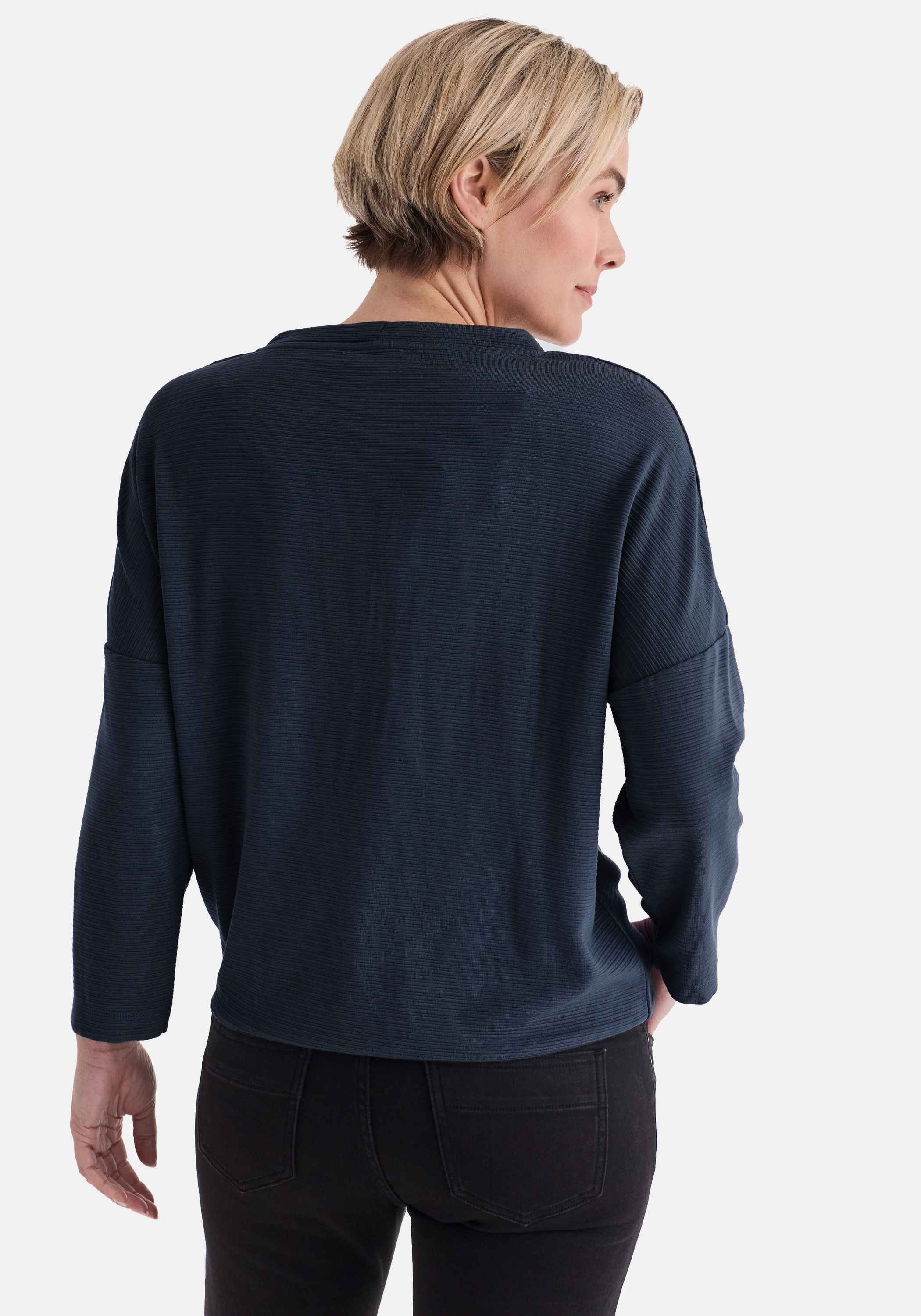 STOOKER WOMEN Sweatshirt »STCLEA Sweatshirt 3/4-Arm«, Regular Fit Sweatshirt für Damen
