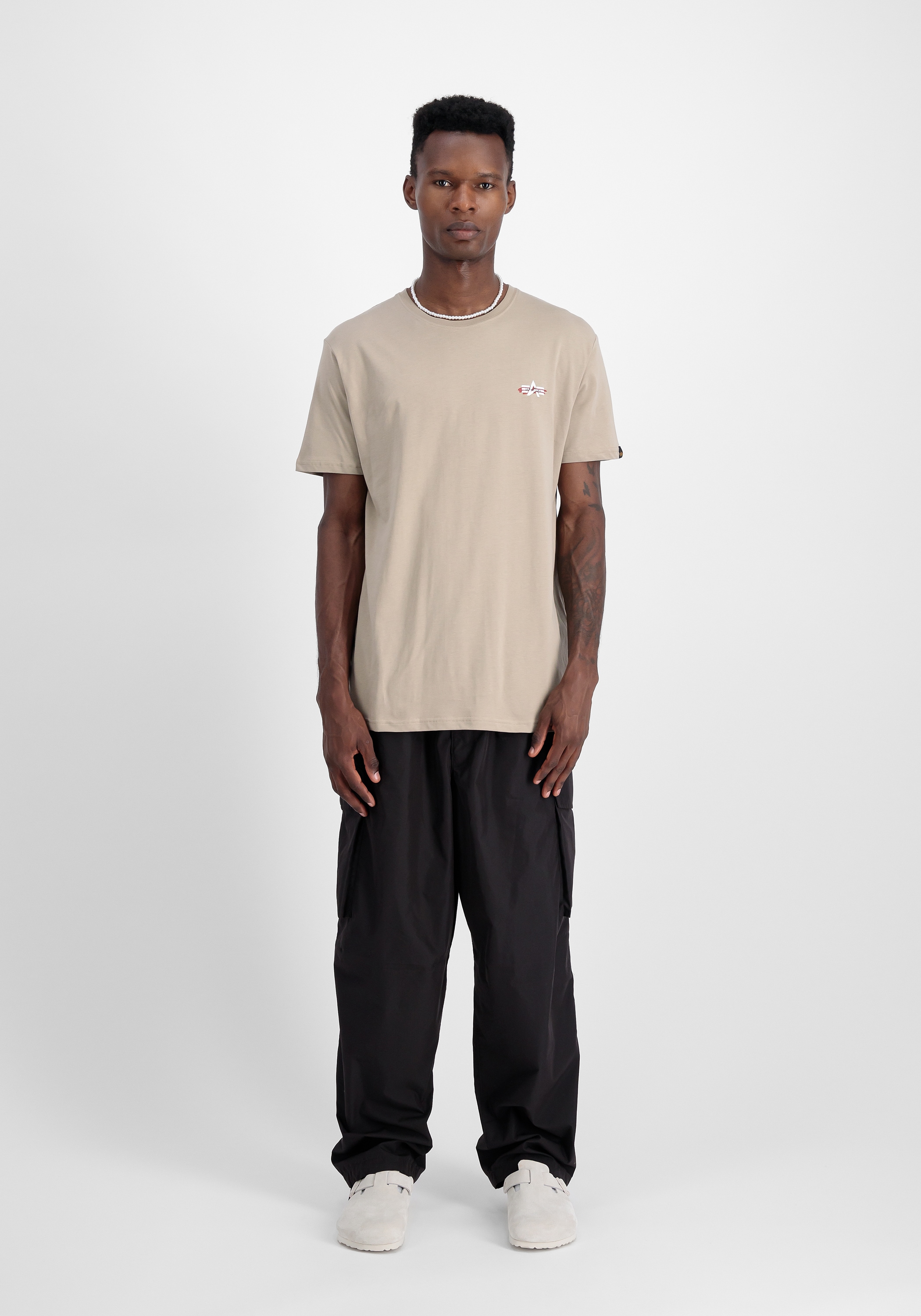 Alpha Industries T-Shirt »Alpha Industries Men - T-Shirts Signature Puff Print BP T«