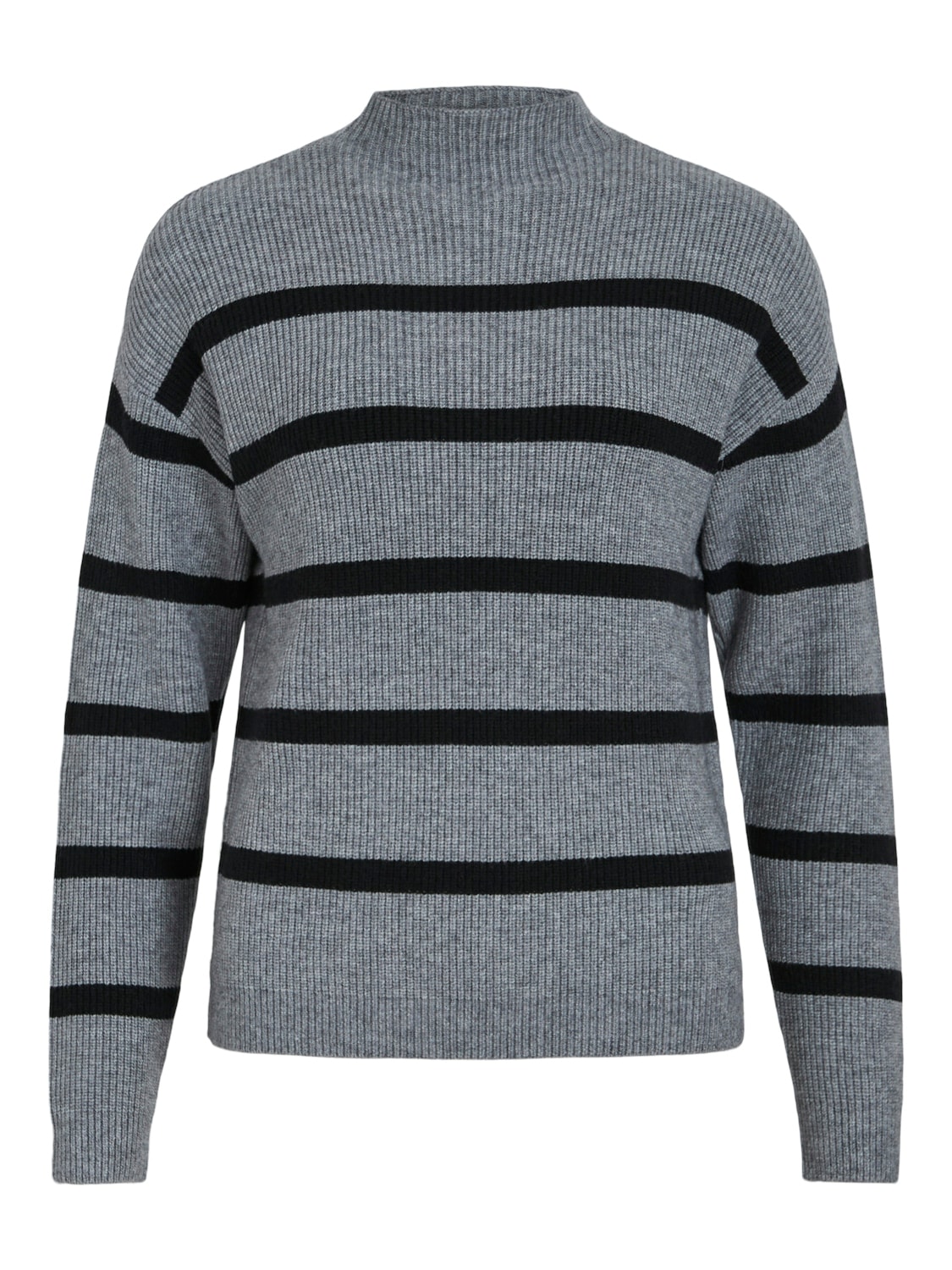 Vila Stehkragenpullover »VIRIL MOCKNECK L/S KNIT RIB TOP 2- NOOS«