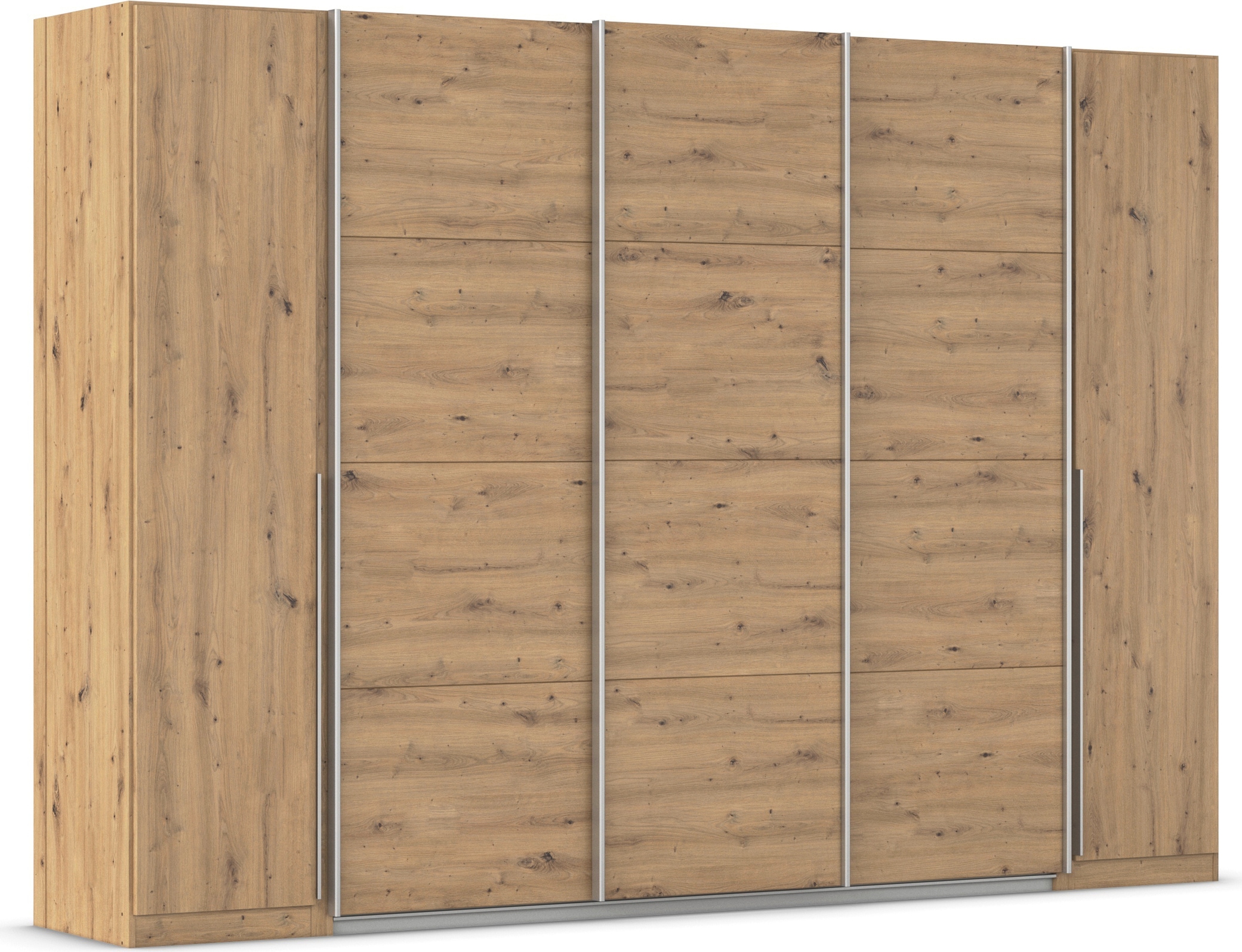OTTO home Schwebetürenschrank "Dreh-/Schwebetürenschrank Kleiderschrank Familie, Agordo" im angesagten Mix aus Dreh- und Schwebetüren, B/H/T 301x210X62cm viele Farben verfügbar TOPSELLER Made in GERMANY