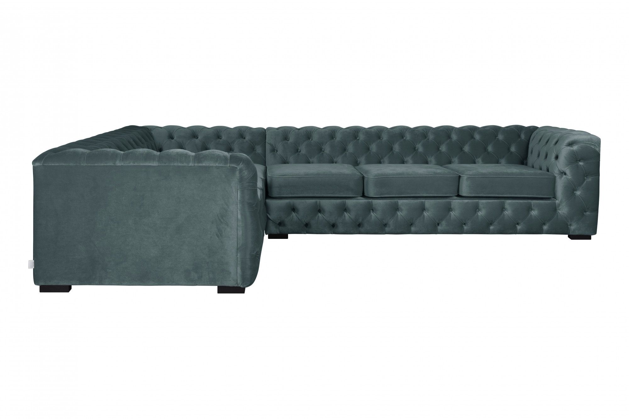 Guido Maria Kretschmer Home&Living Chesterfield-Sofa »KALINA L-Form«, hochwertig Chesterfield-Ausführung