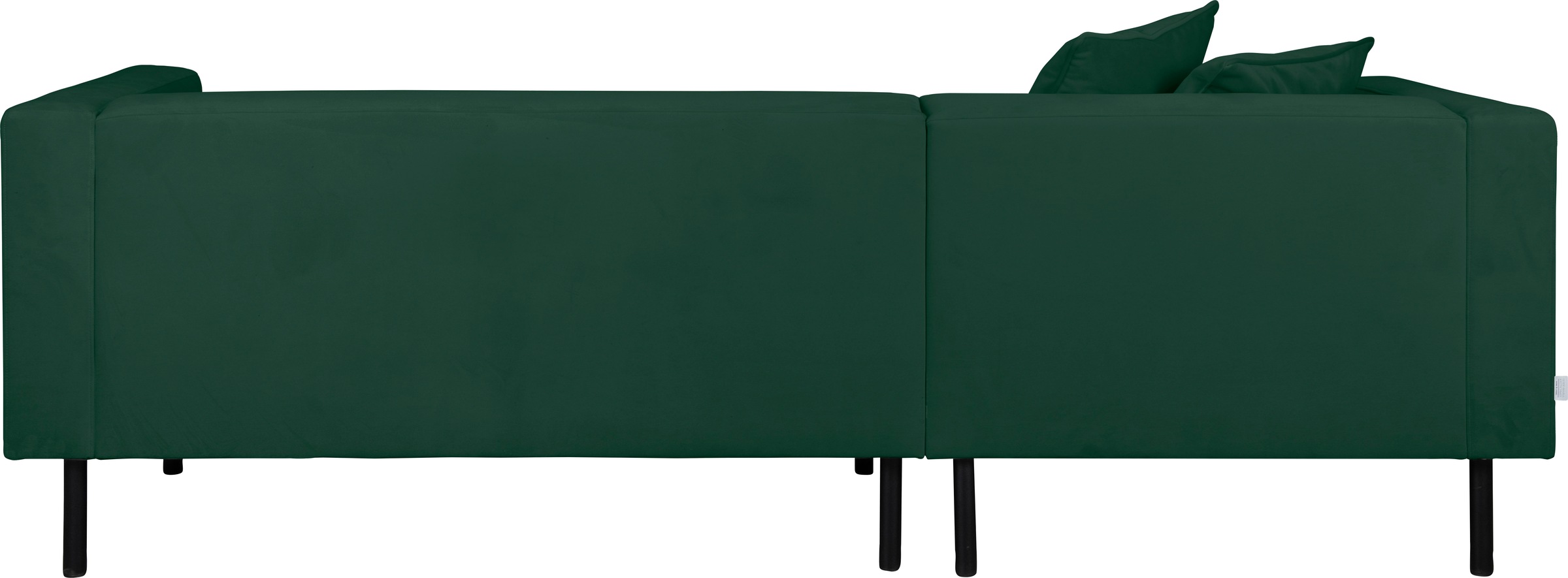 Guido Maria Kretschmer Home&Living Ecksofa »Lillibeth L-Form Designsofa, Maße B/T/H: 240/173/83 cm«, Zierkissen als Wendekissen, in Samtoptik oder Cord