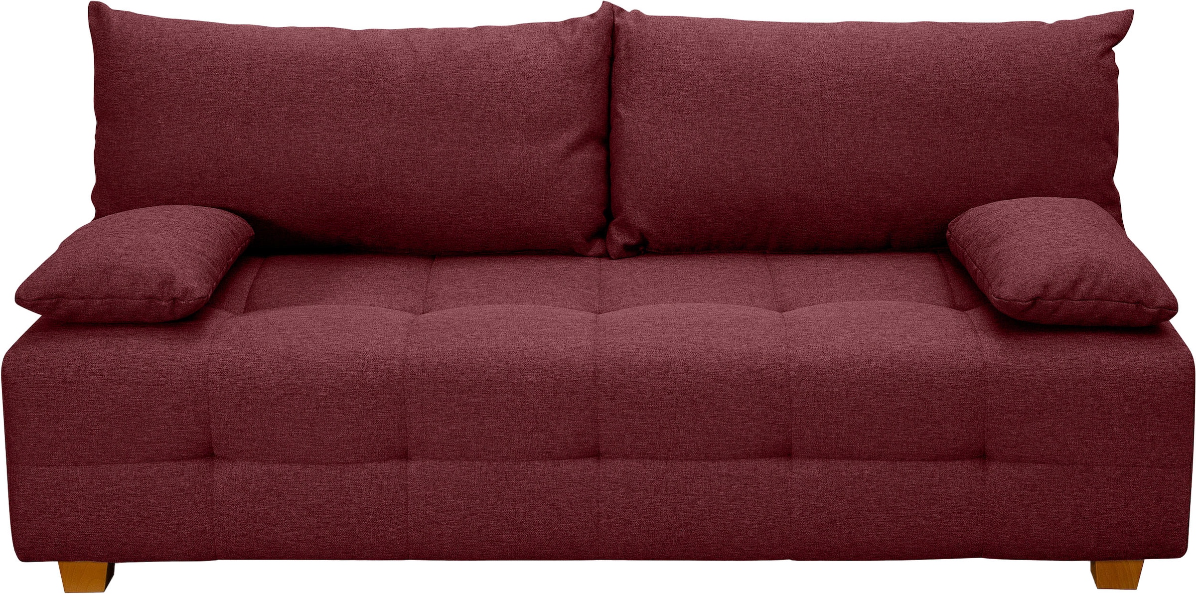 COLLECTION AB Schlafsofa »Bella«, Schlafsofa,Bettkasten,Bonellfederkern,Rückenkissen,Armlehnenkissen