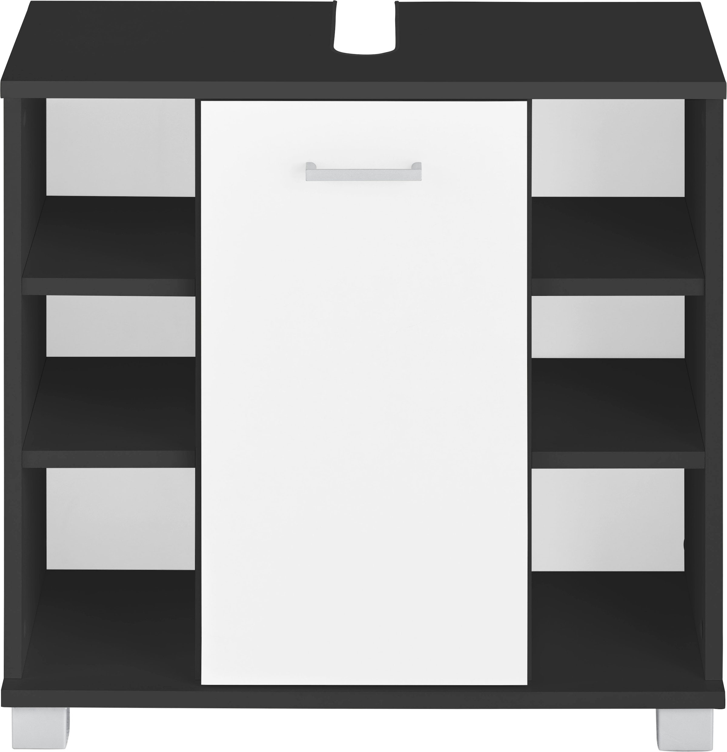 Schildmeyer Waschbeckenunterschrank »Mobes«, Breite/Höhe: 65,1/62,4 cm,  Badschrank mit Tür und Regalfächern kaufen | BAUR