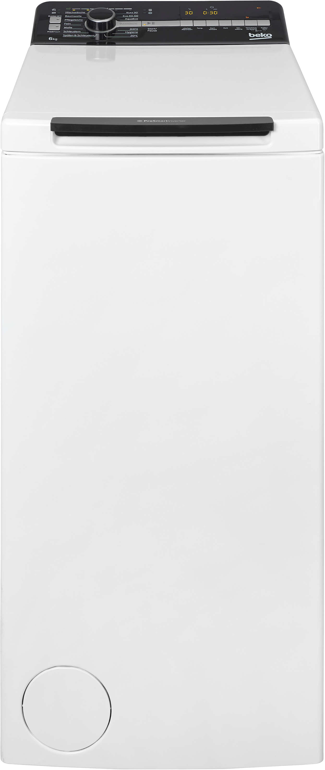 BEKO Waschmaschine Toplader »BTL1WFP10622DE« 6 kg 1200 U/min Express-Funktion