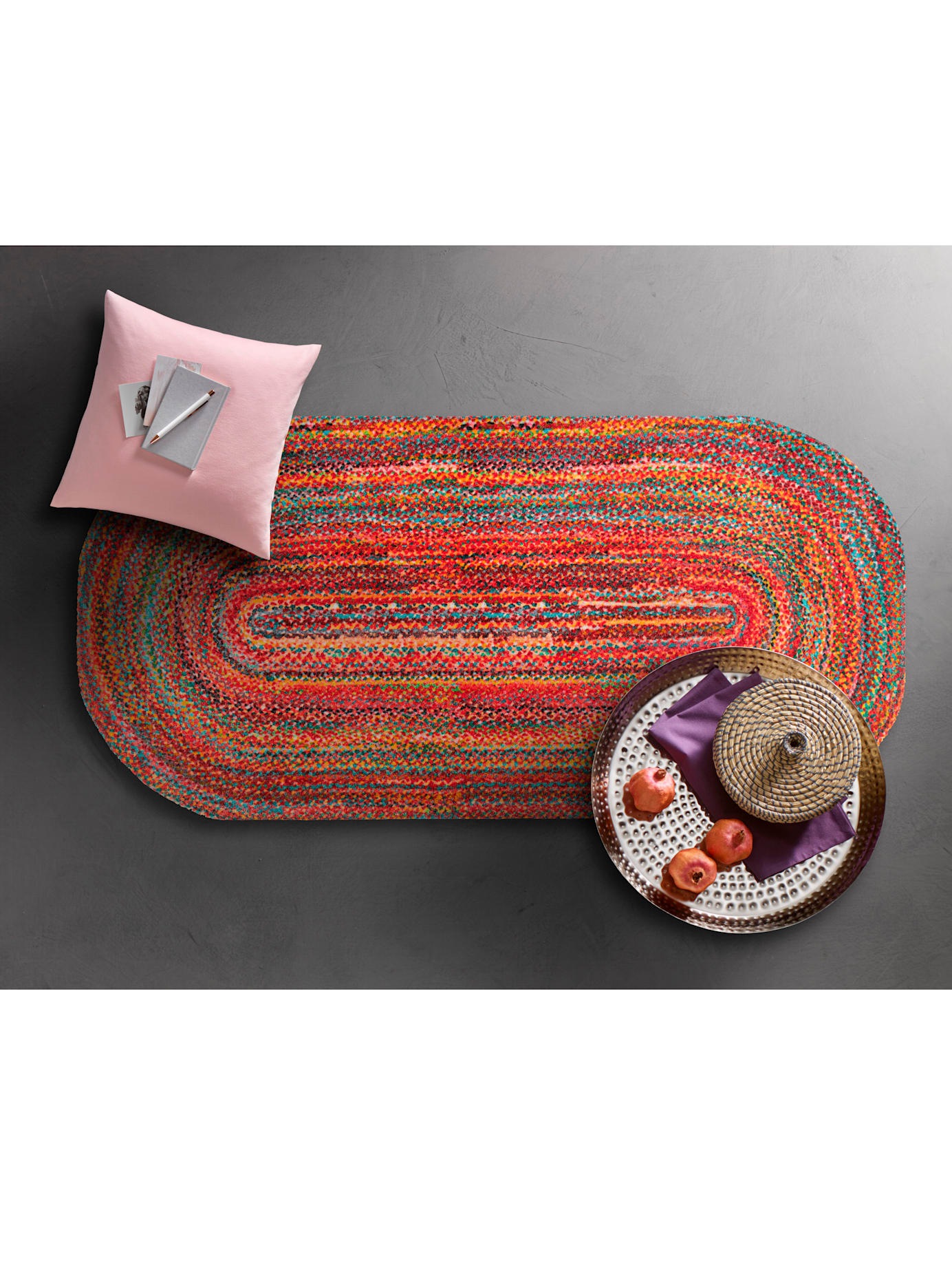 wash+dry by Kleen-Tex Fußmatte oval 9 mm Höhe günstig online kaufen