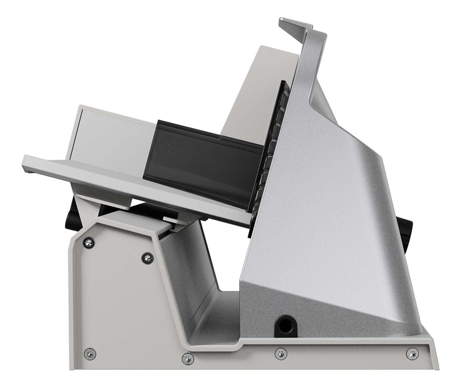 ritter Allesschneider »tondo 13« 170 W Einzigartiger Motorkopf, extra großes Messer 19 cm ∅, Kondensatormotor
