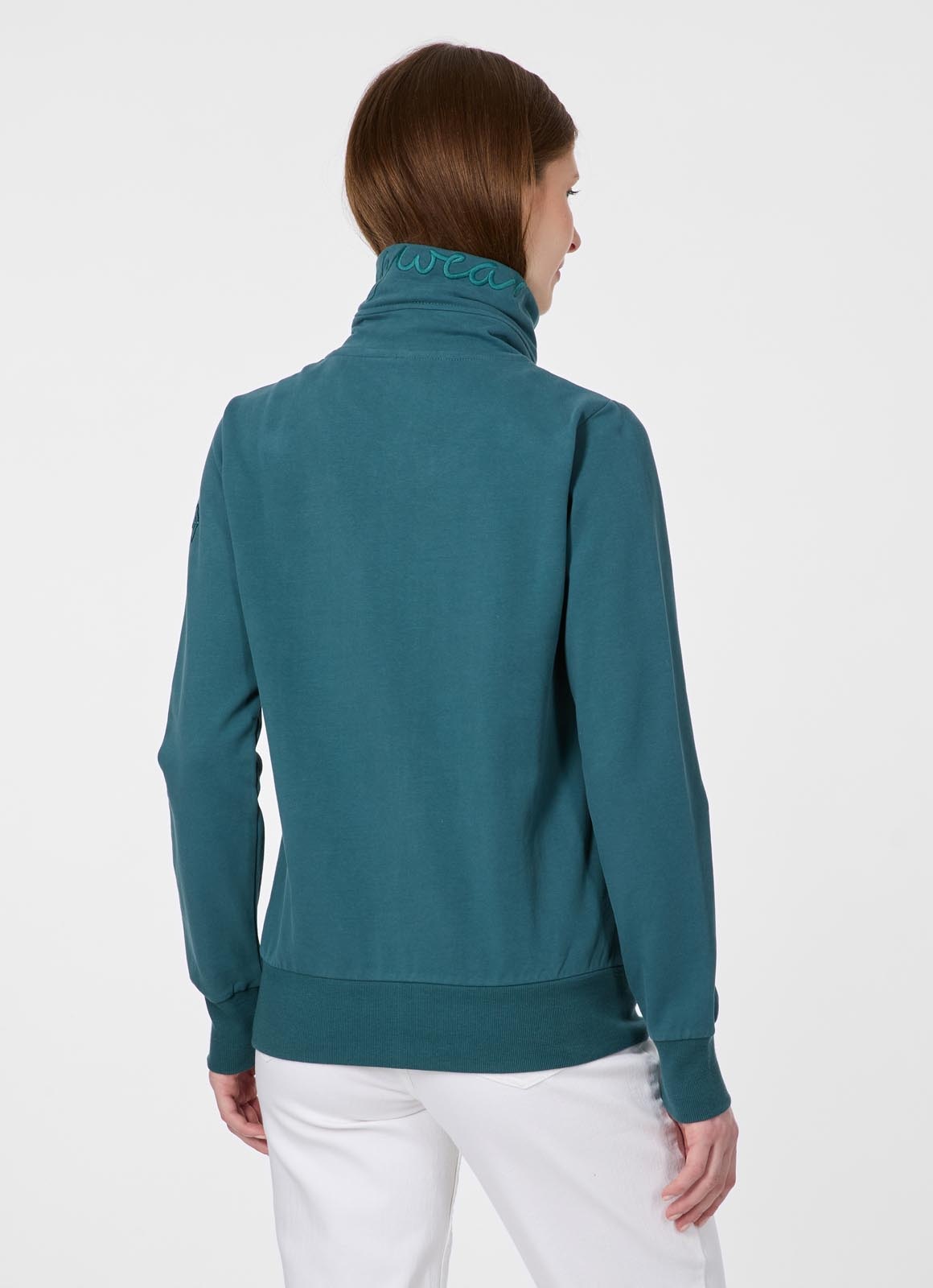 Ragwear Sweatjacke "RONETTE B" Dünne Baumwollmischung mit Marken-Stickerei günstig online kaufen