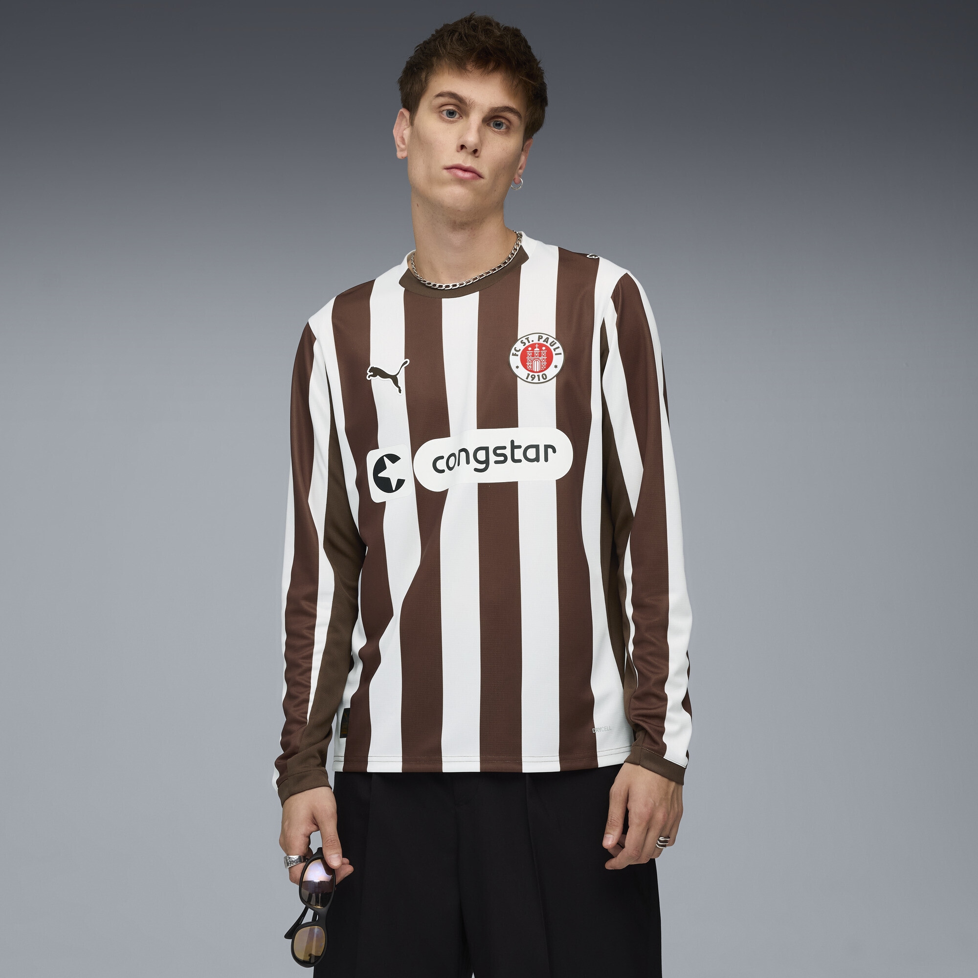 PUMA Trainingsshirt »FC St. Pauli 25/26 Langarm-Heimtrikot Herren«