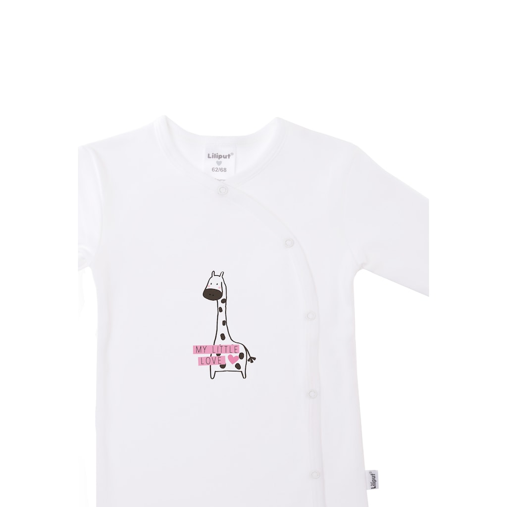 Liliput Jumpsuit »Giraffe« (2 tlg.) mit praktischer Druckknopfleiste | T-Shirts