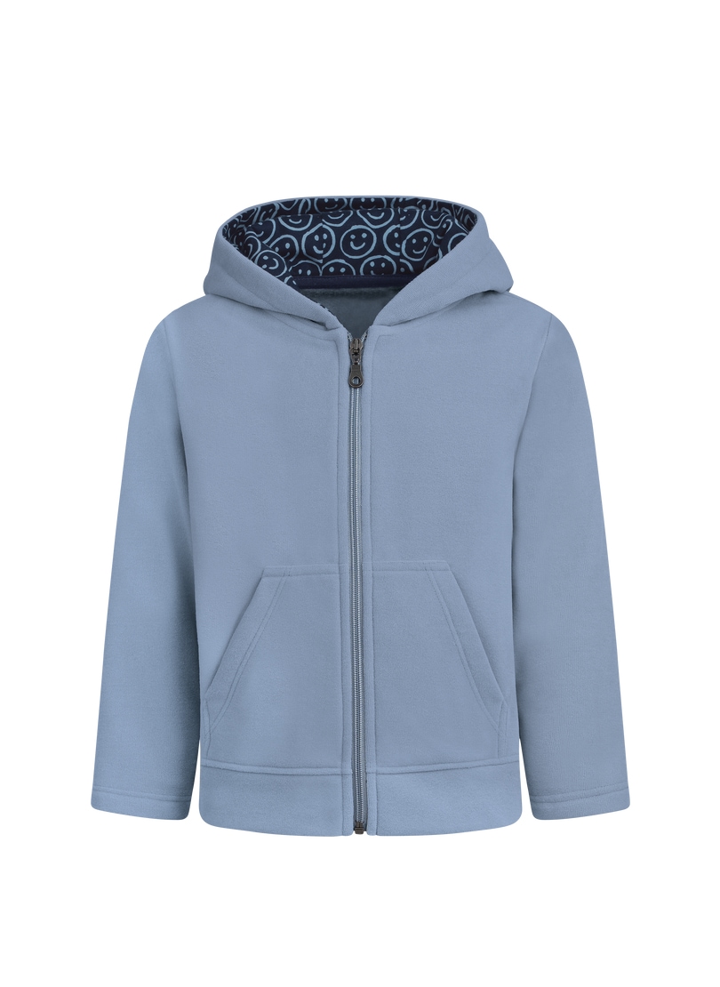 Trigema Fleecejacke "TRIGEMA Fleece-Jacke mit Kapuze", (1 St.)