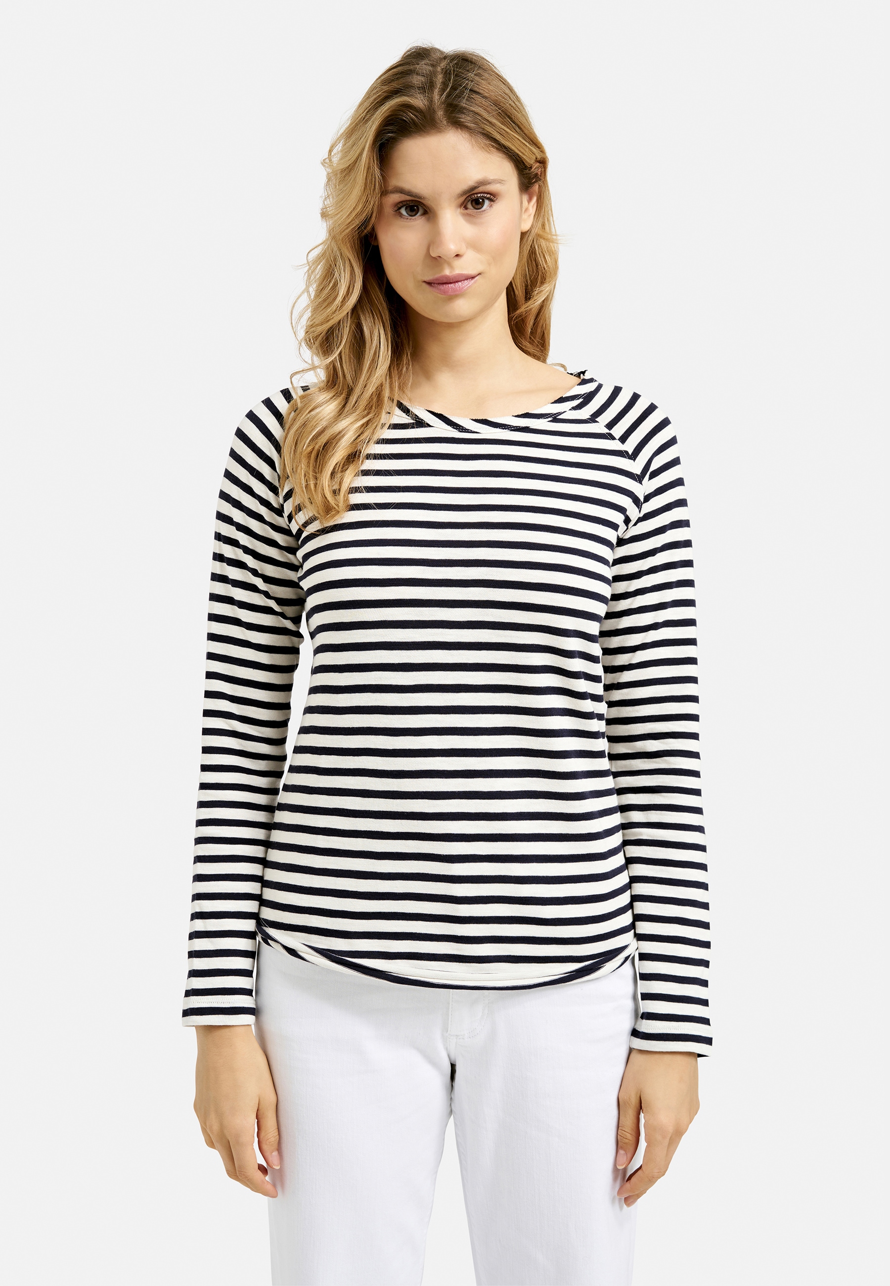 Smith & Soul Langarmshirt aus Baumwolle, Rundhals günstig online kaufen