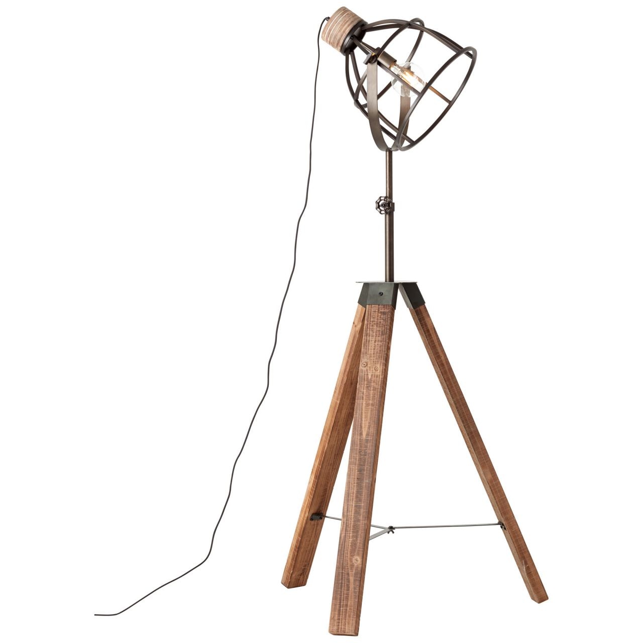 Brilliant Pastatomas šviestuvas »Matrix Wood« 1 ...