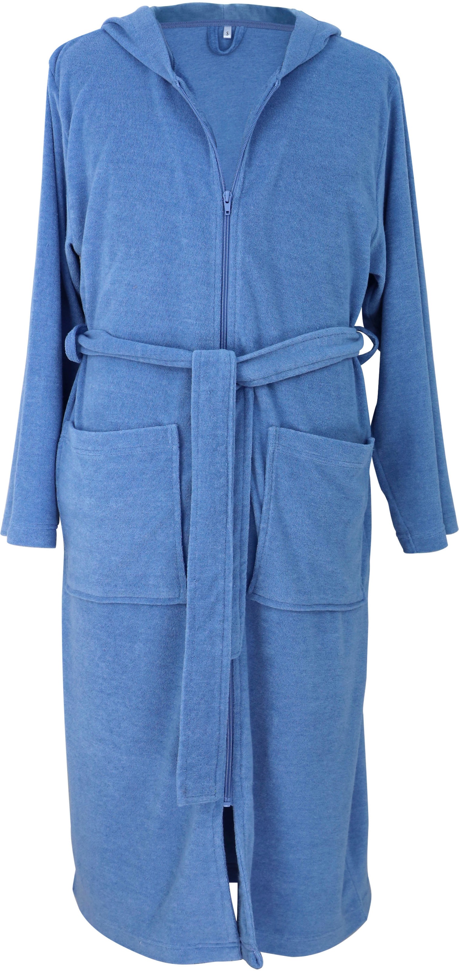 my home Herrenbademantel "Nela, ideal für Sauna & Spa, Hotelbademantel, Mor günstig online kaufen