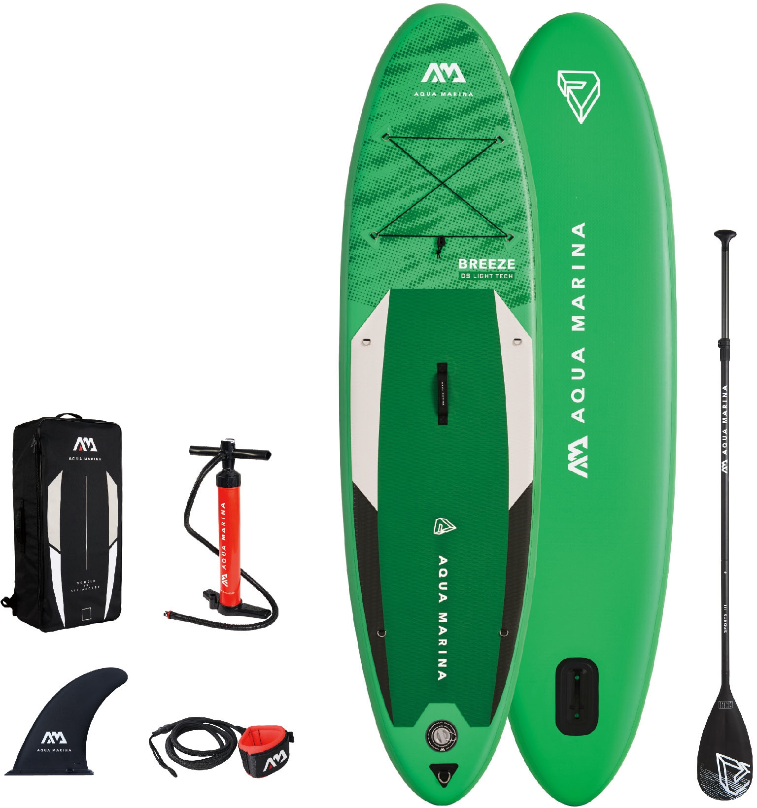 Aqua Marina Aqua Marina Breeze 9'10 Inflatable Stand Up Paddleboard Package