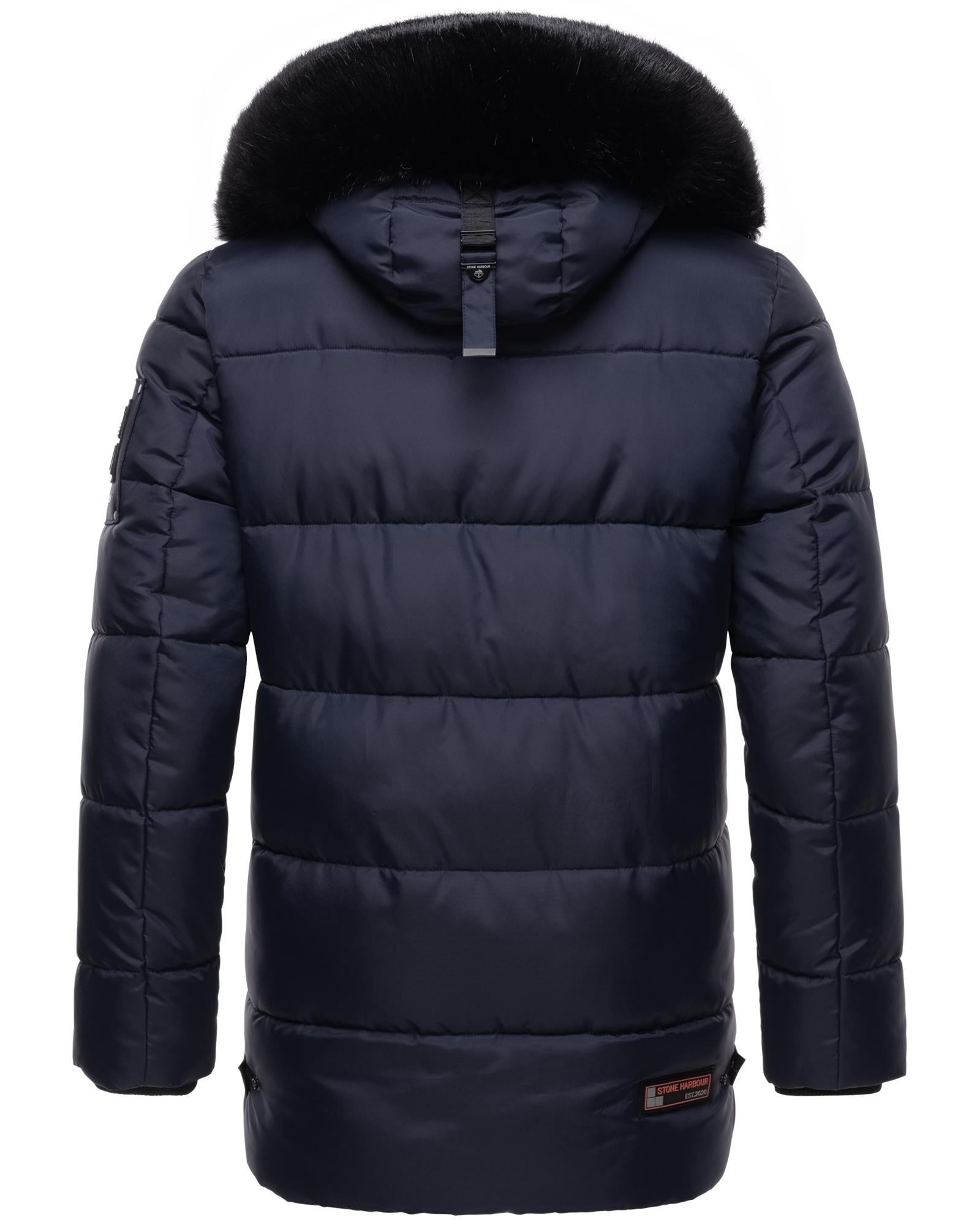 Stone Harbour Steppjacke »Mironoo«, mit Kapuze, stylische Outdoorjacke mit großer Kapuze