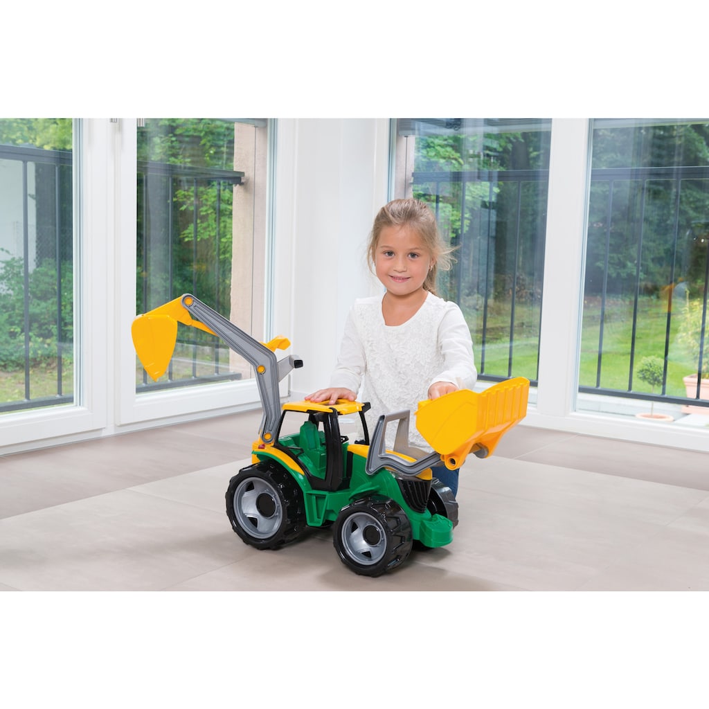 Lena® Spielzeug-Traktor »Giga Trucks«, mit Baggerarm und Frontlader; Made in Europe