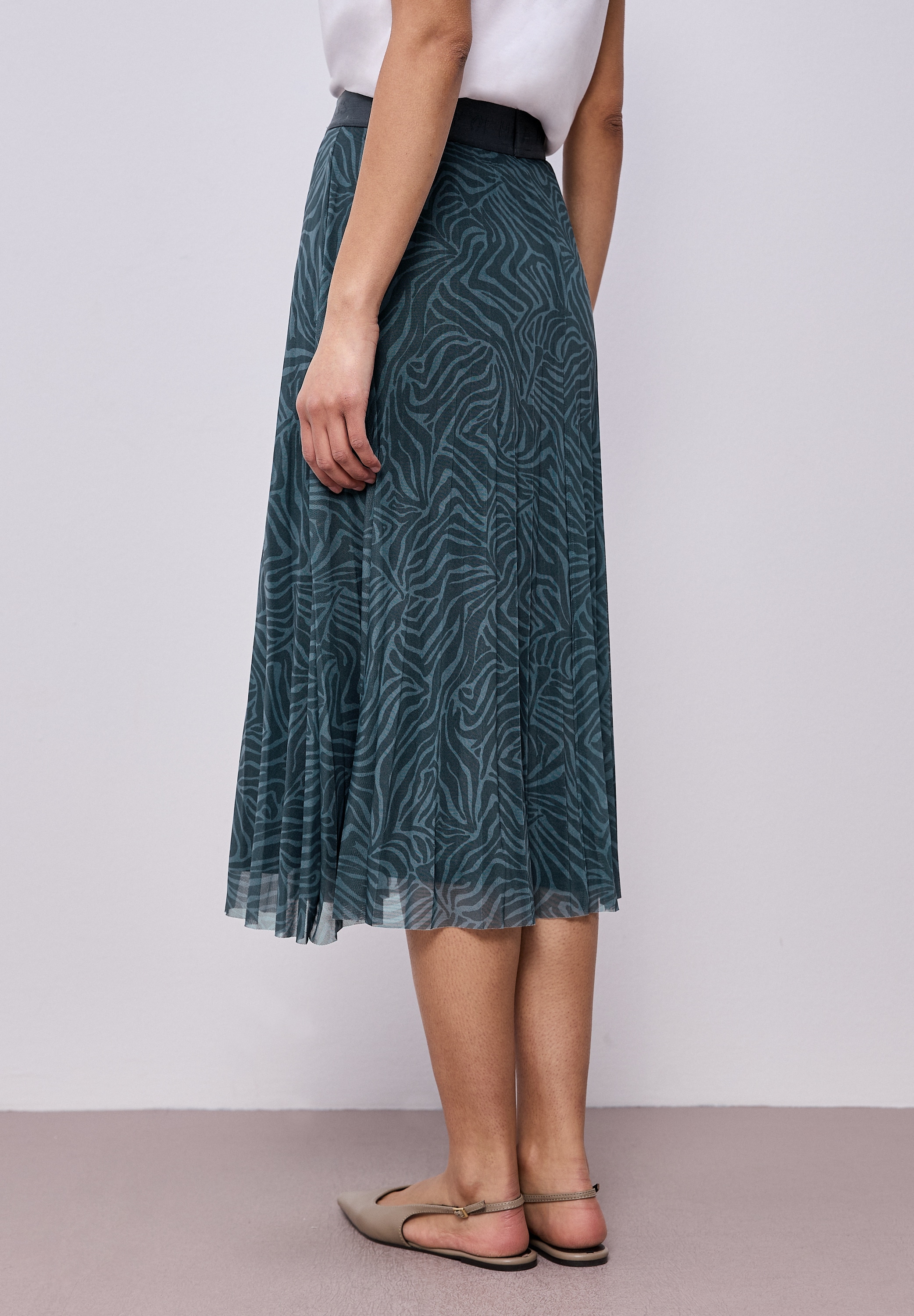 STREET ONE Maxirock mit Mesh