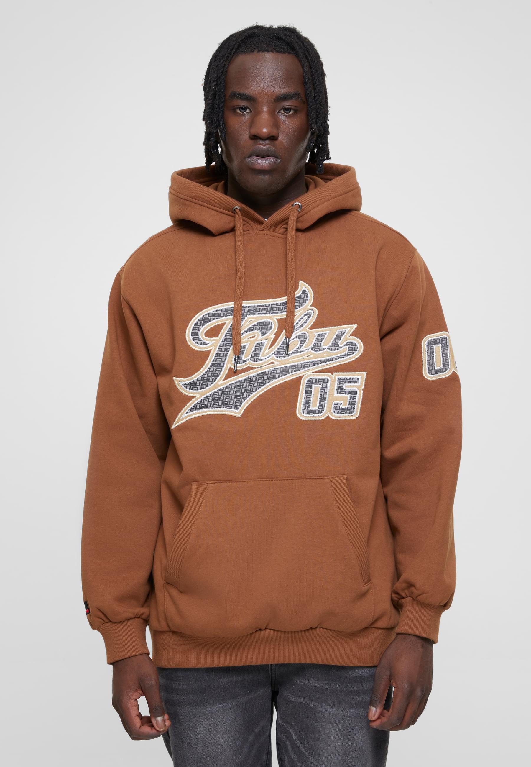 Fubu Kapuzensweatshirt »Fubu Herren FM224-035-2 Varsity Heavy Hoodie«, (1 tlg.)