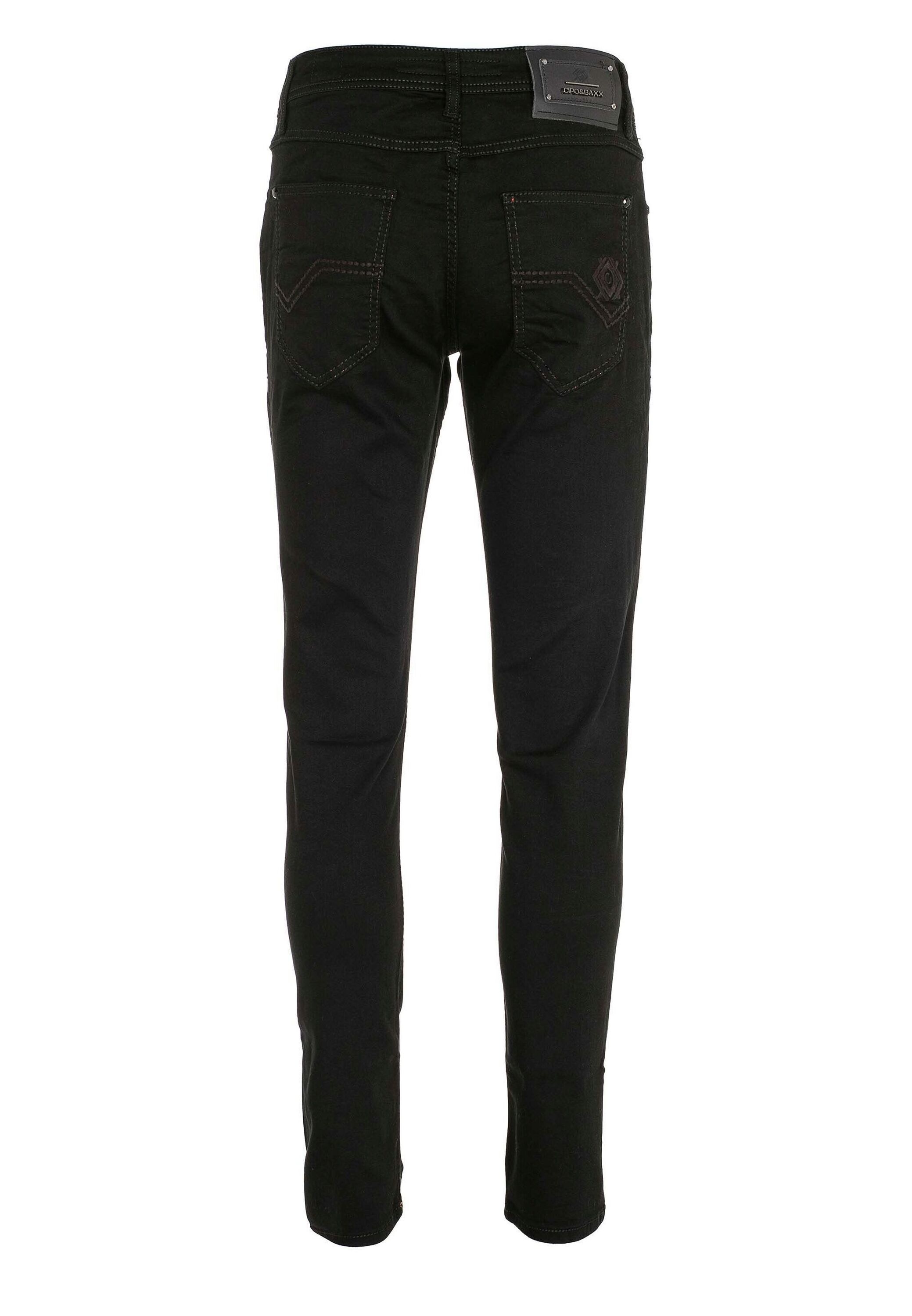 Cipo & Baxx 5-Pocket-Jeans »Jeans«, im Straight Fit