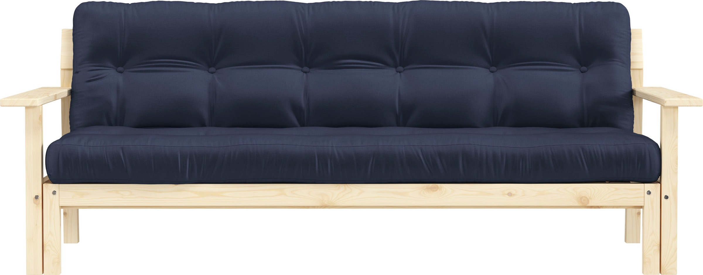 Karup Design Schlafsofa "Unwind", Mit Holzstruktur, inkl. Futonmatratze, Liegefläche 130x190 cm