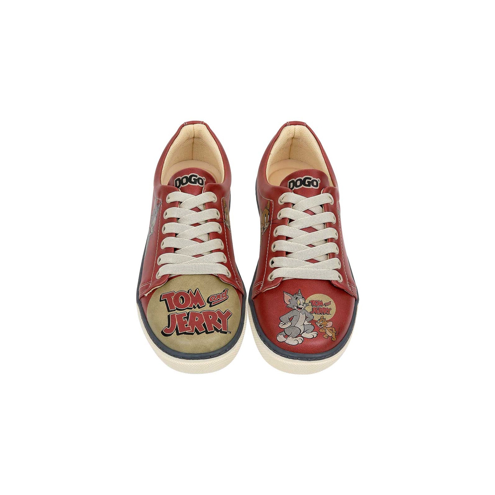 DOGO Sneaker »Classic Schnürsneaker Tom & Jerry Damen Sneaker«, Handgefertigt