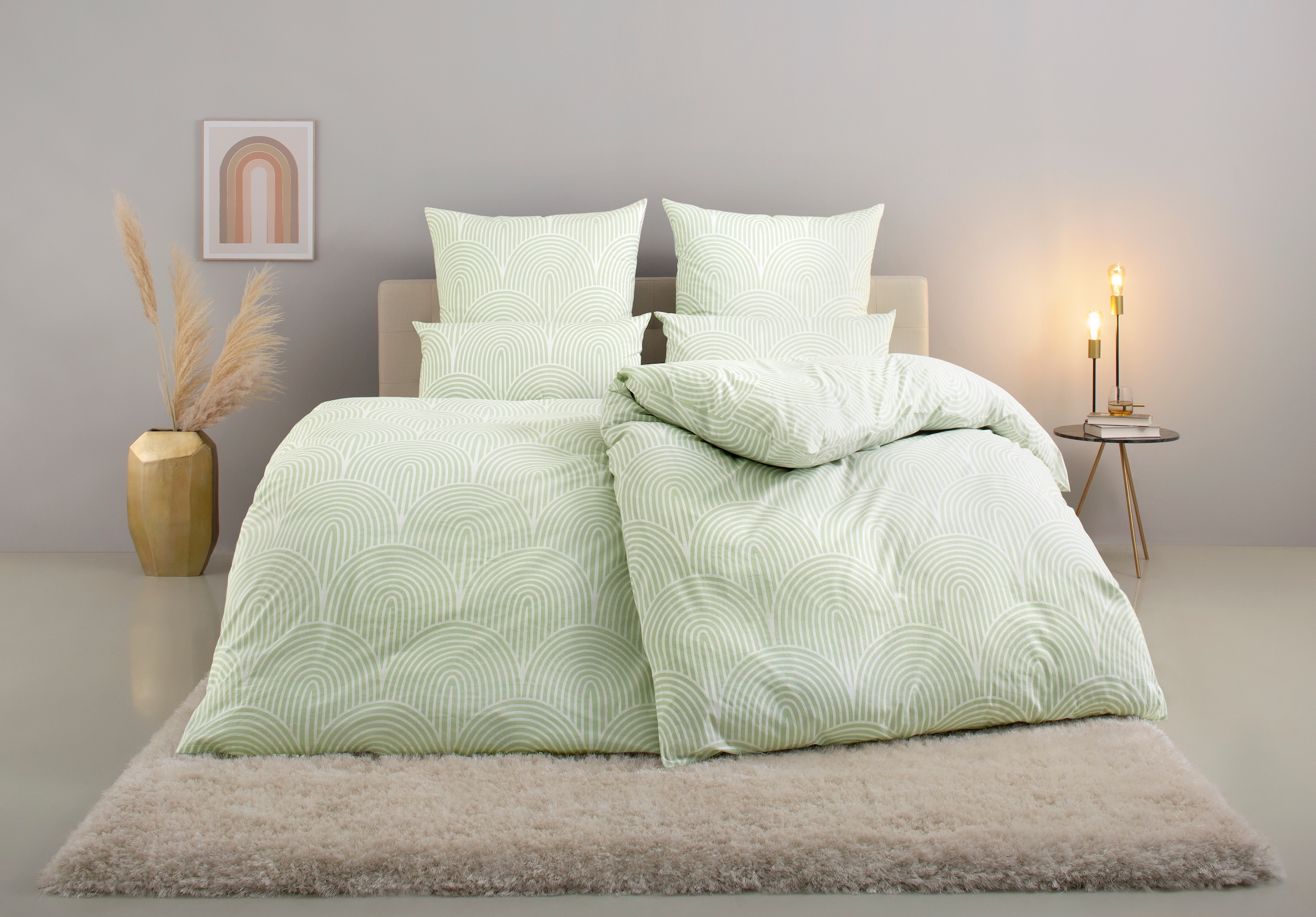 OTTO home Bettwäsche "Matilda in Gr. 135x200 oder 155x220 cm" 3 Stk. Bettwä günstig online kaufen