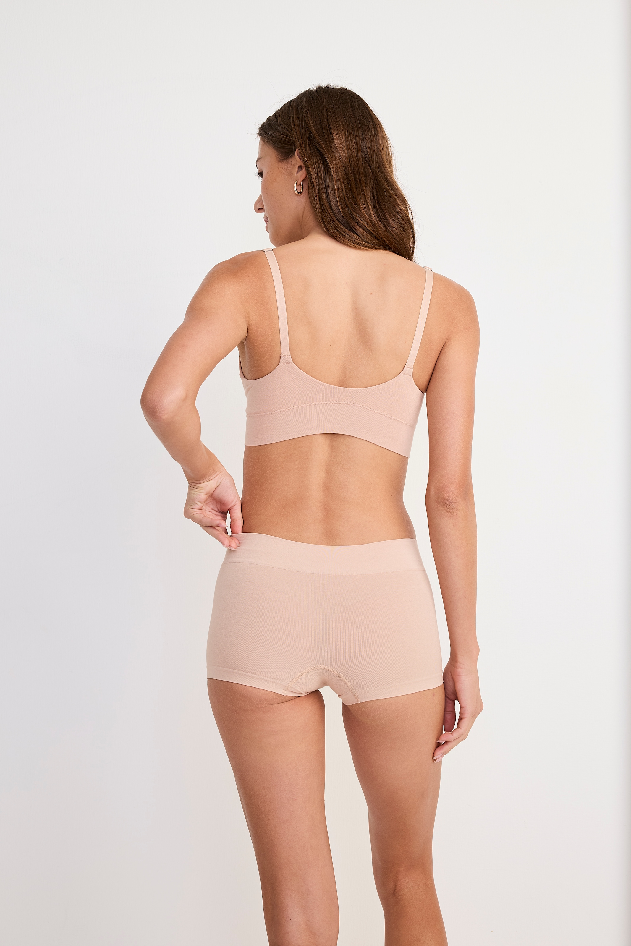 Jockey Panty »SEAMFREE COMFORT BOYSHORT«, (3er Pack), Breiter elastischer Bund