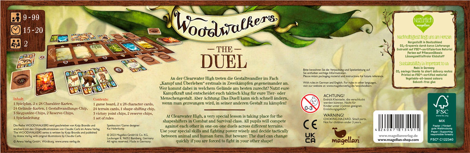 Magellan Spiel »Woodwalkers - The Duel«
