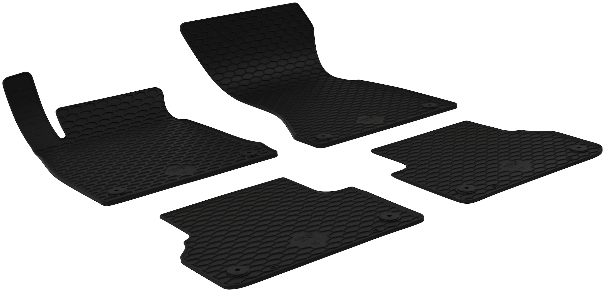 WALSER Passform-Fußmatten, (4 St.), für Audi A5 05/2015-Heute auf Raten |  BAUR