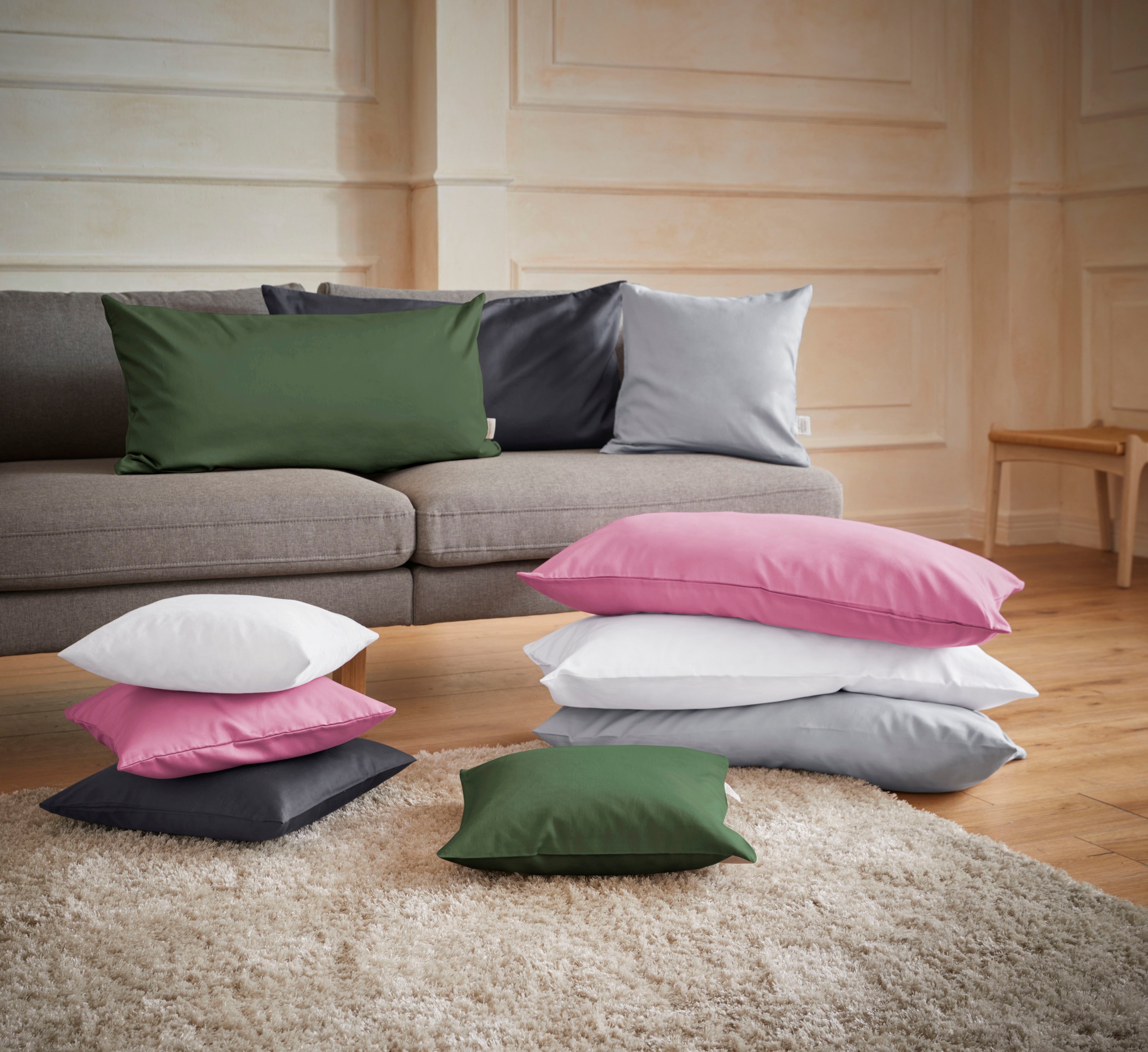 Guido Maria Kretschmer Home&Living Kissenbezug "Mila" Satin Qualität, in Un günstig online kaufen