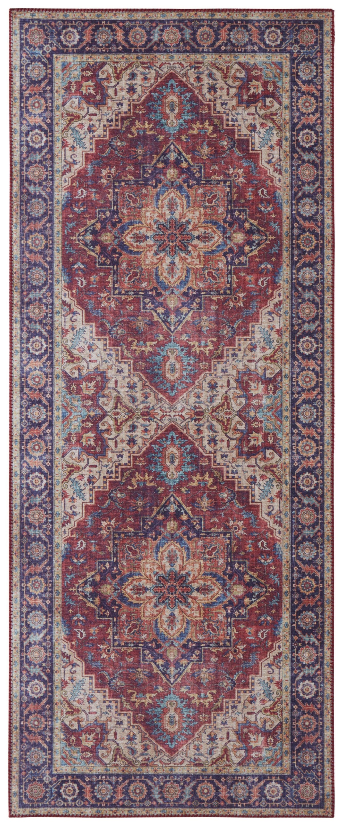 NOURISTAN Teppich »Anthea«, rechteckig, 5 mm Höhe, Orientalisch, Läufer, Vintage, Wohnzimmer, Schlafzimmer, Esszimmer