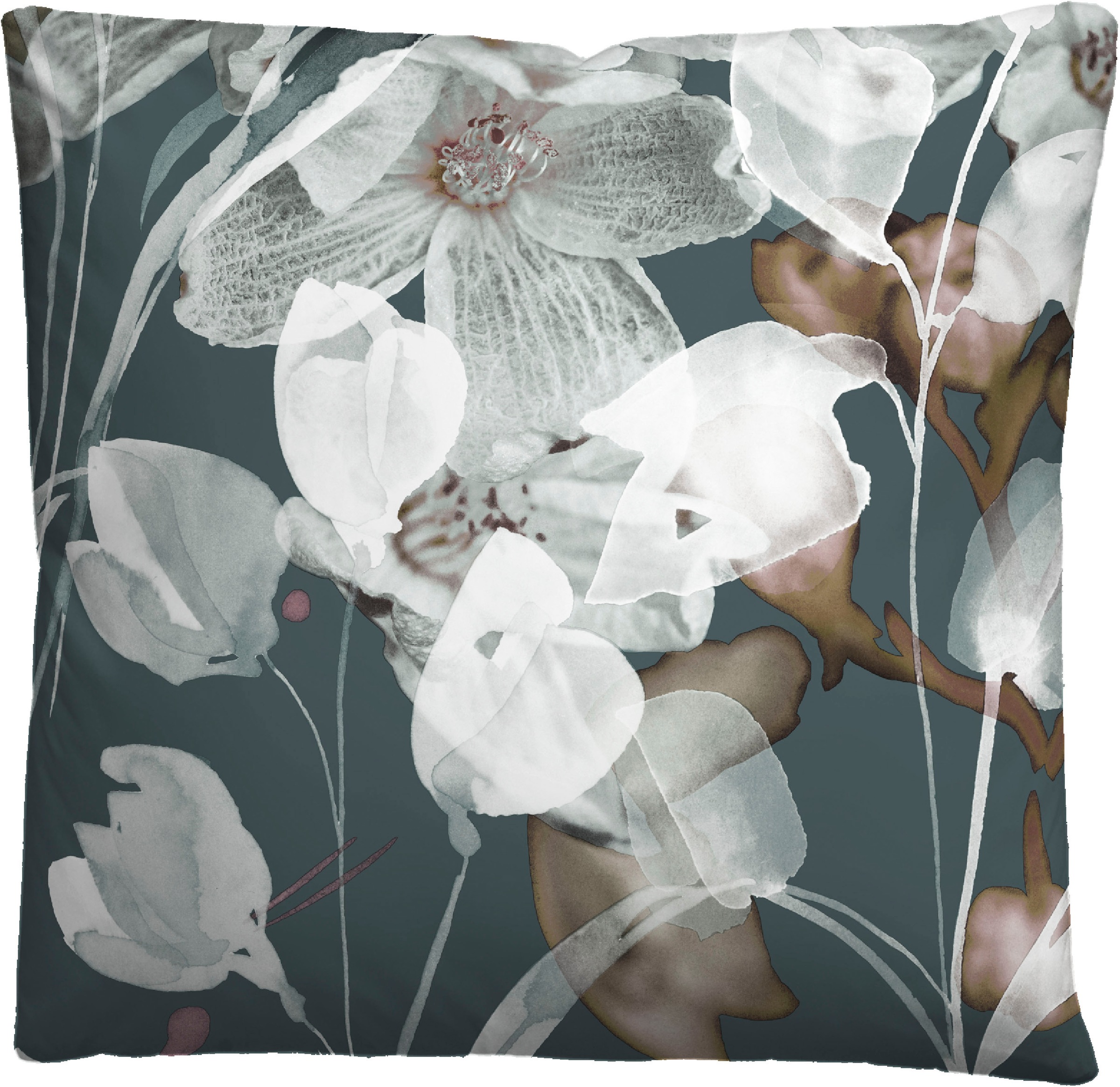 Biberna Wendebettwäsche »Stefanie in Gr. 135x200, 155x220 oder 200x200 cm«, Bettwäsche aus Baumwolle, florale Bettwäsche mit Wendeoptik