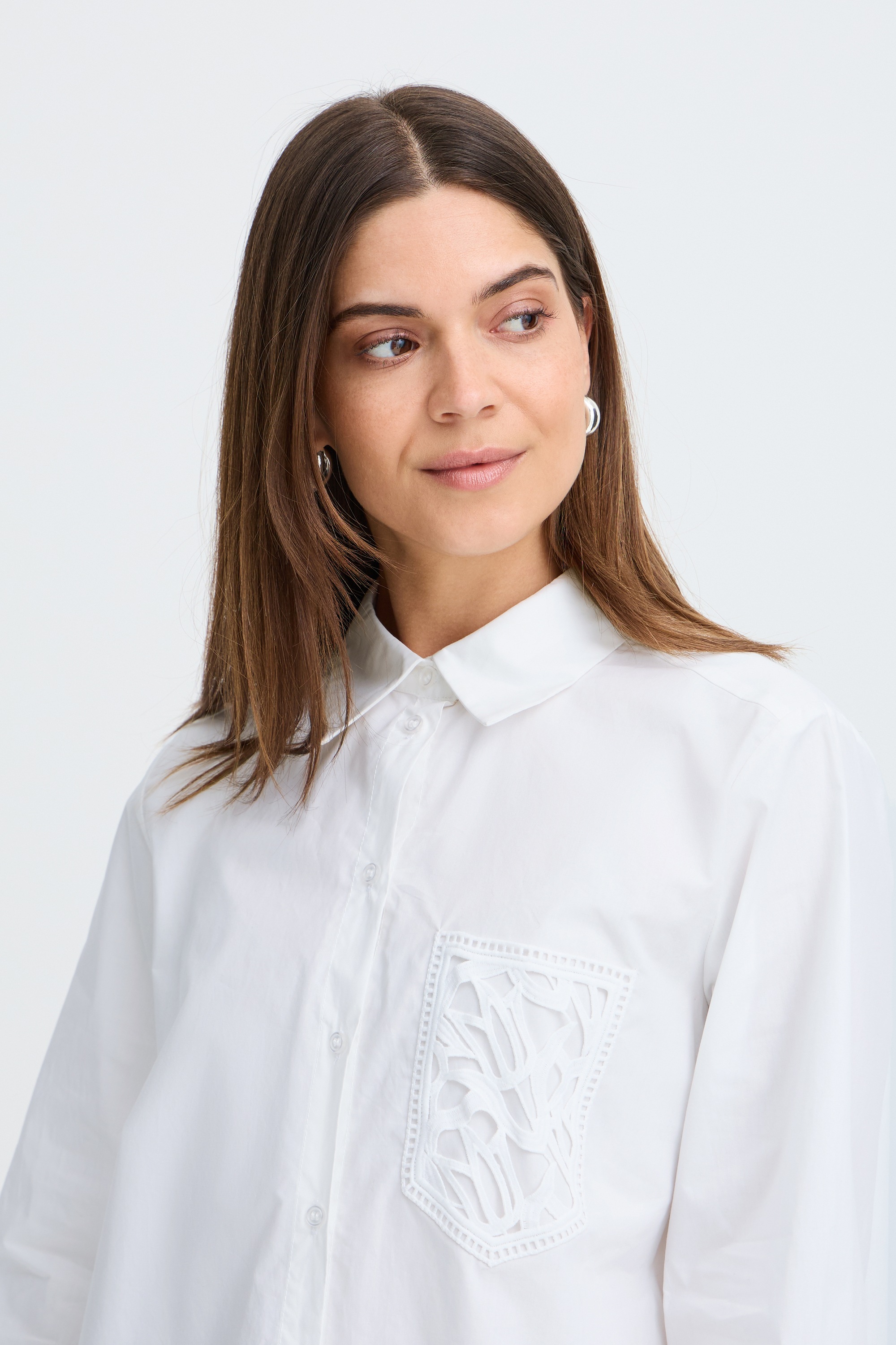 Pulz Jeans Langarmhemd »Damen Langarm PZDENISA«