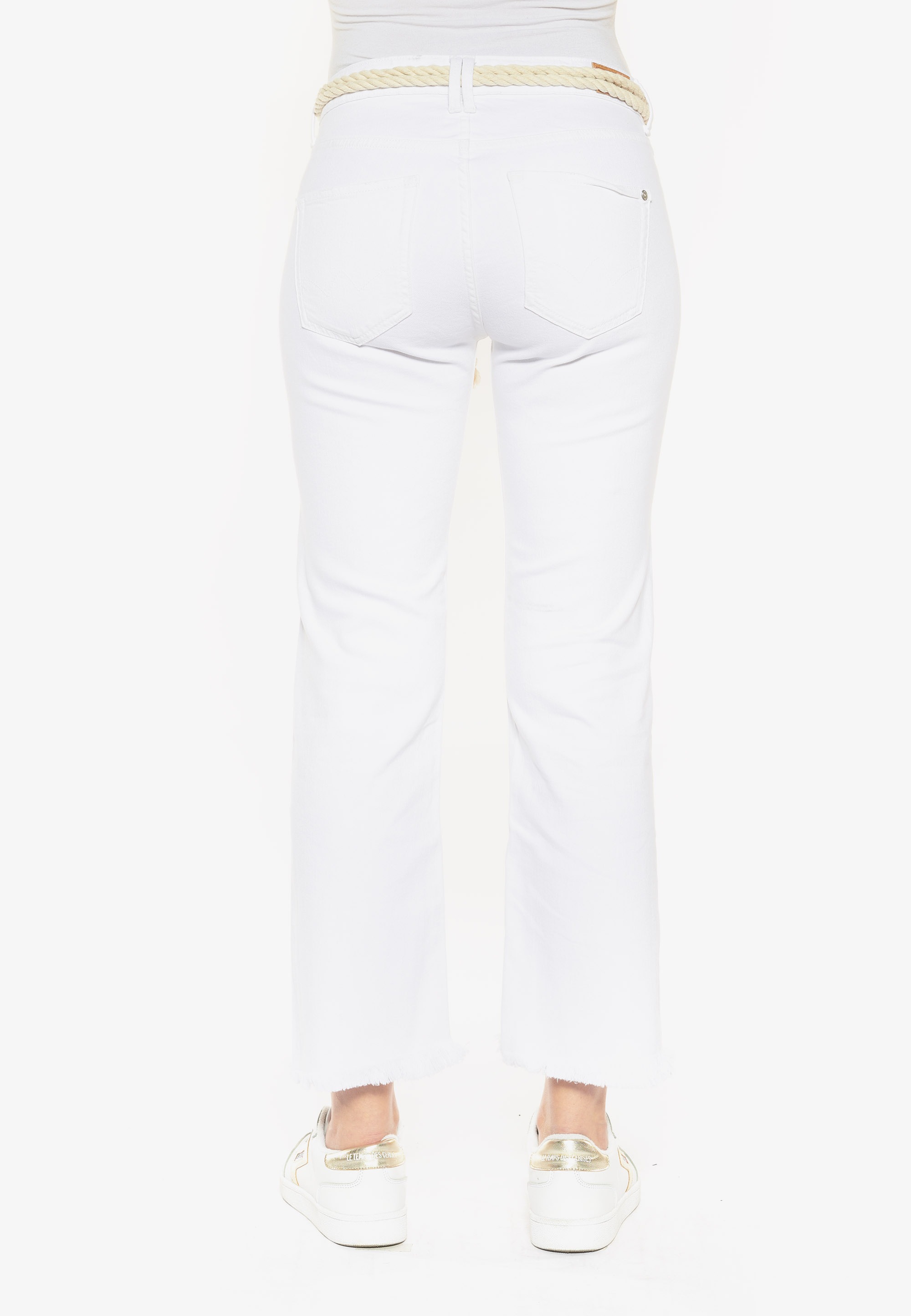 Le Temps Des Cerises 7/8-Hose »PRICILIA«, mit trendigem Seilgürtel