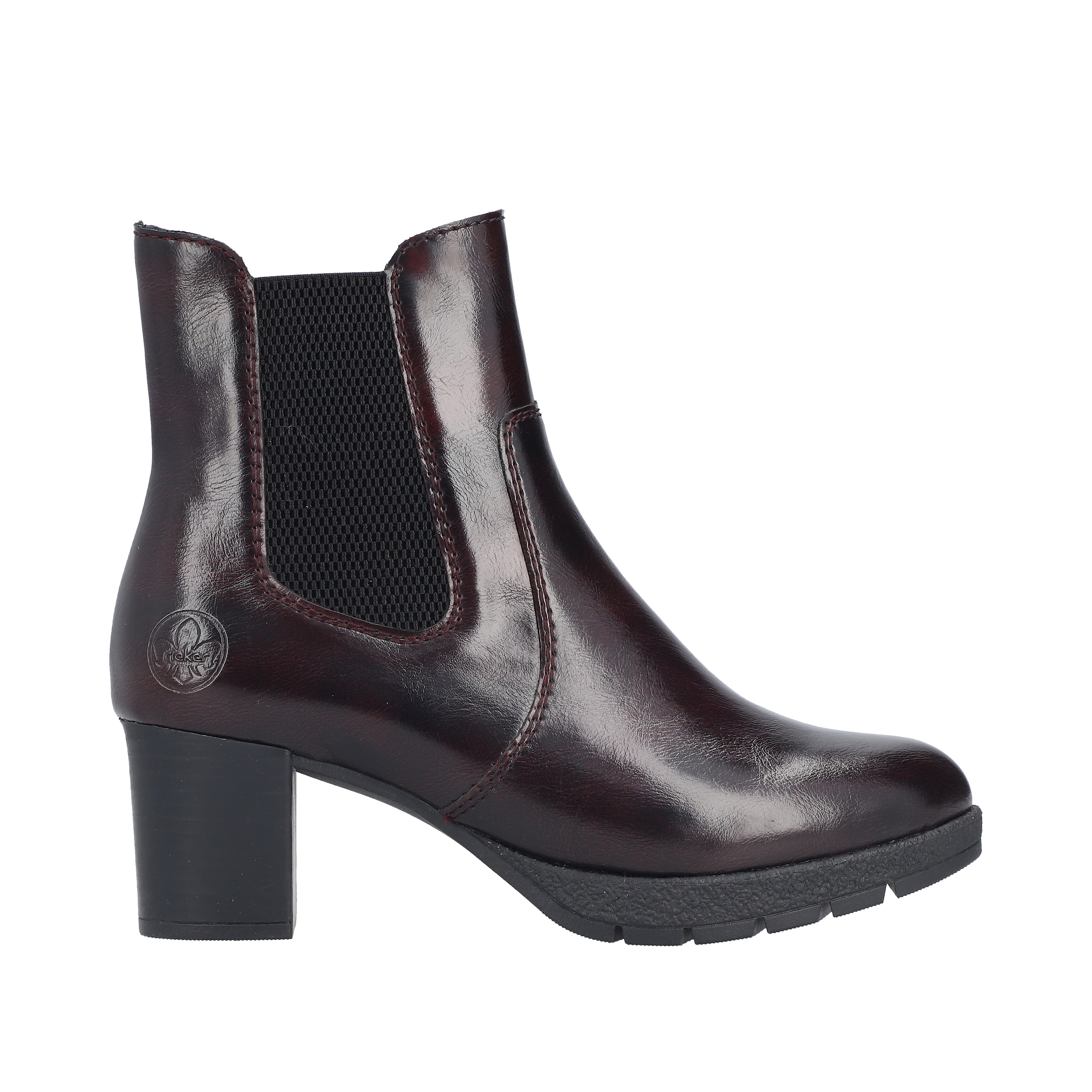 Rieker Chelseaboots  Stiefelette mit Stretch und Reißverschluss