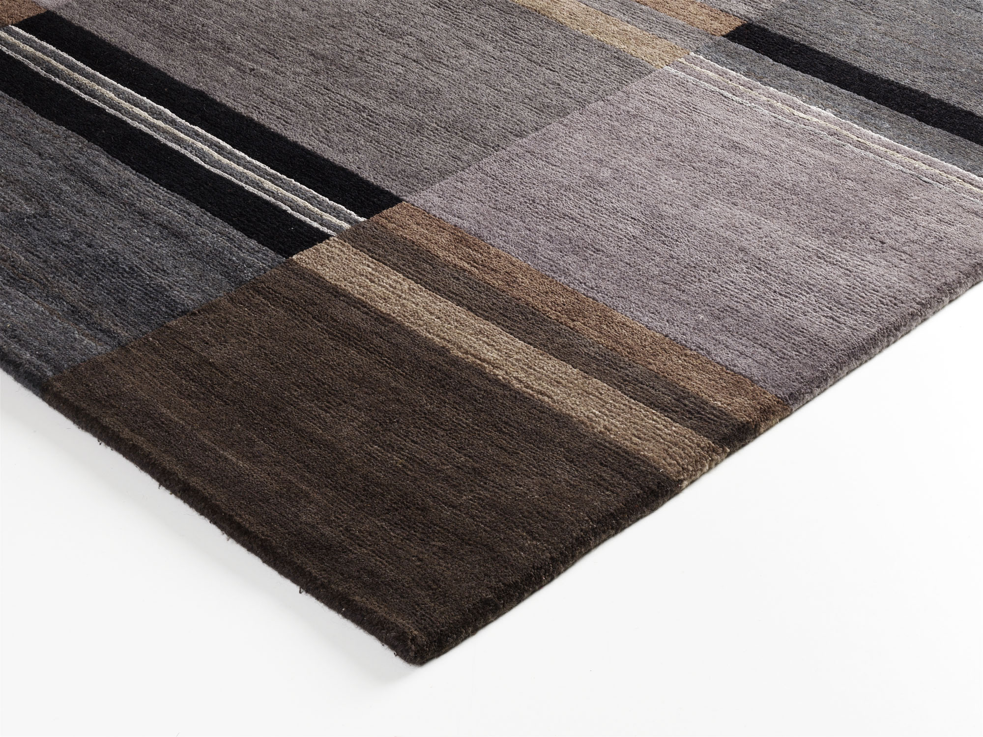 Thumbnail - OCI DIE TEPPICHMARKE Wollteppich "Sensation SILK 100 SOYA" rechteckig 6 mm Höhe handgeknüpft, Nepal, reine Wolle, Wohnzi...