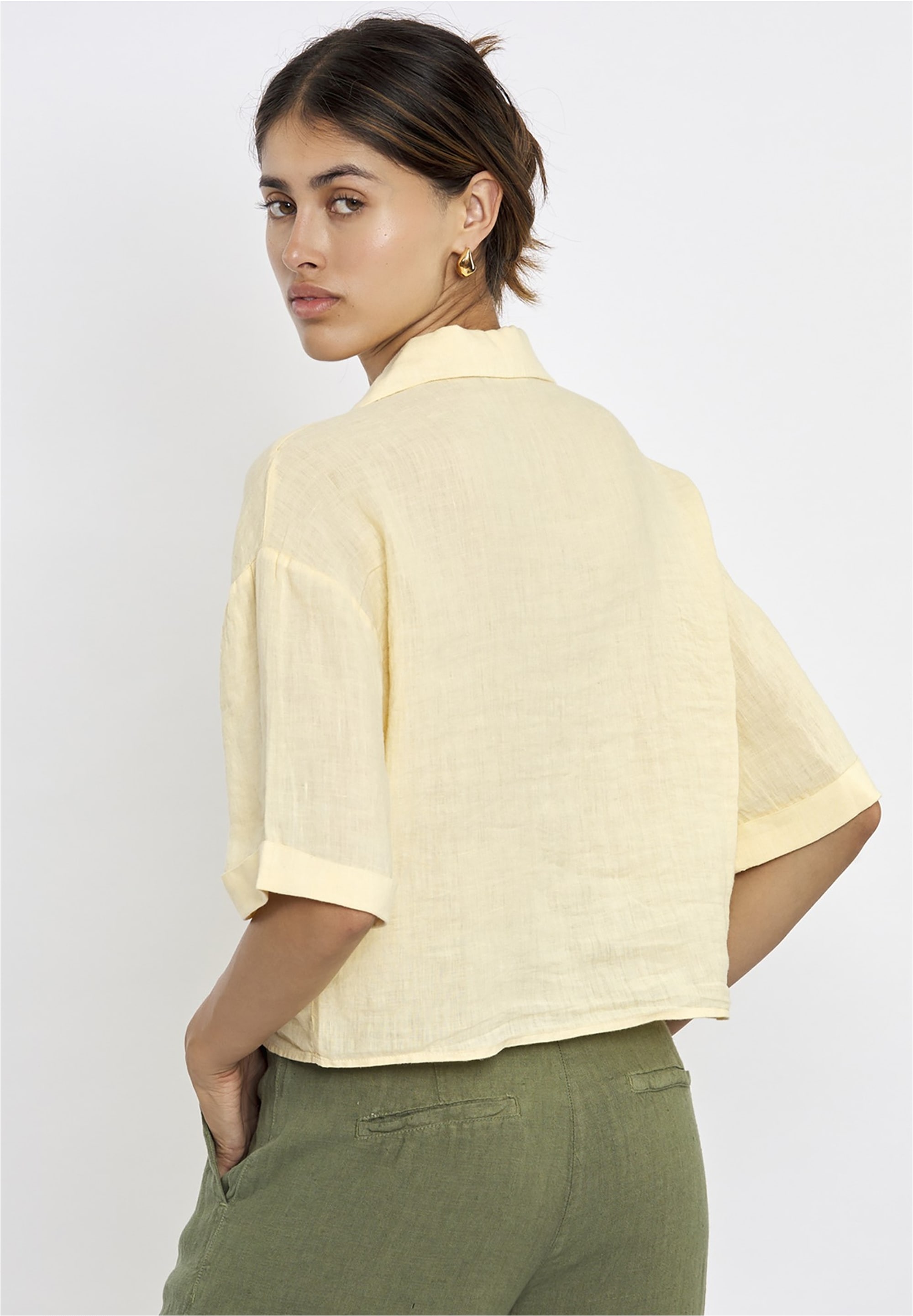 freshlions Klassische Bluse »Lena«, in klassischem Design
