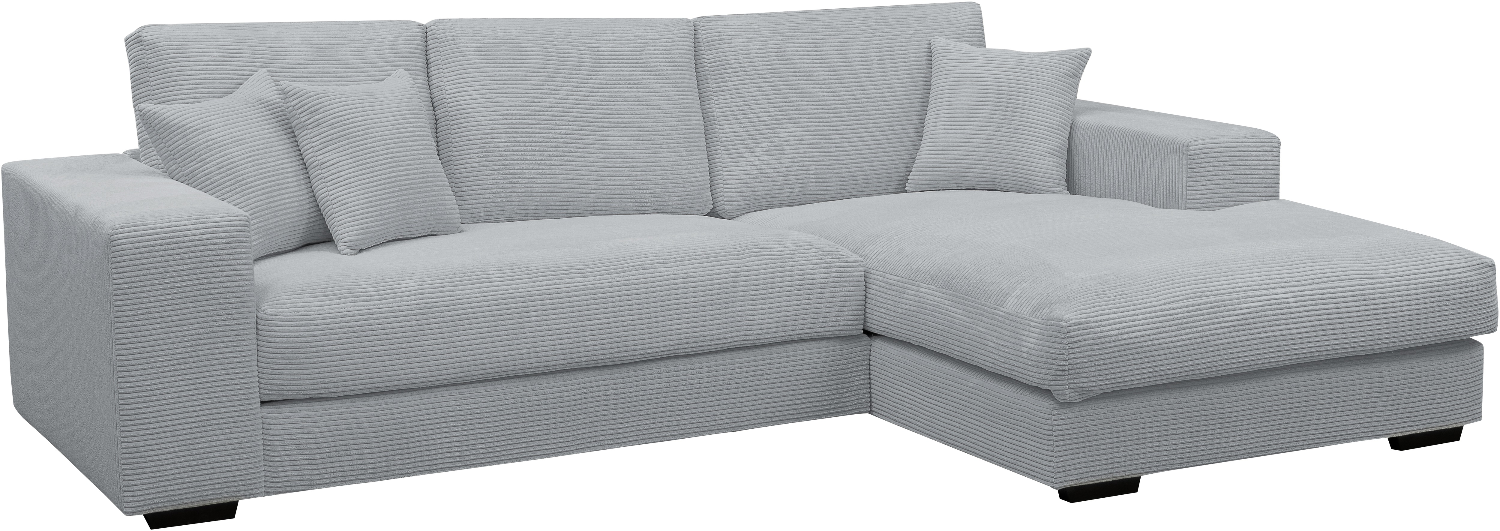 Thumbnail - WERK2 Ecksofa "Eden modern und zeitlos, geschmackvolles Sofa, Breite 286cm, L-Form", Design Ecksofa in Cord mit besonder...