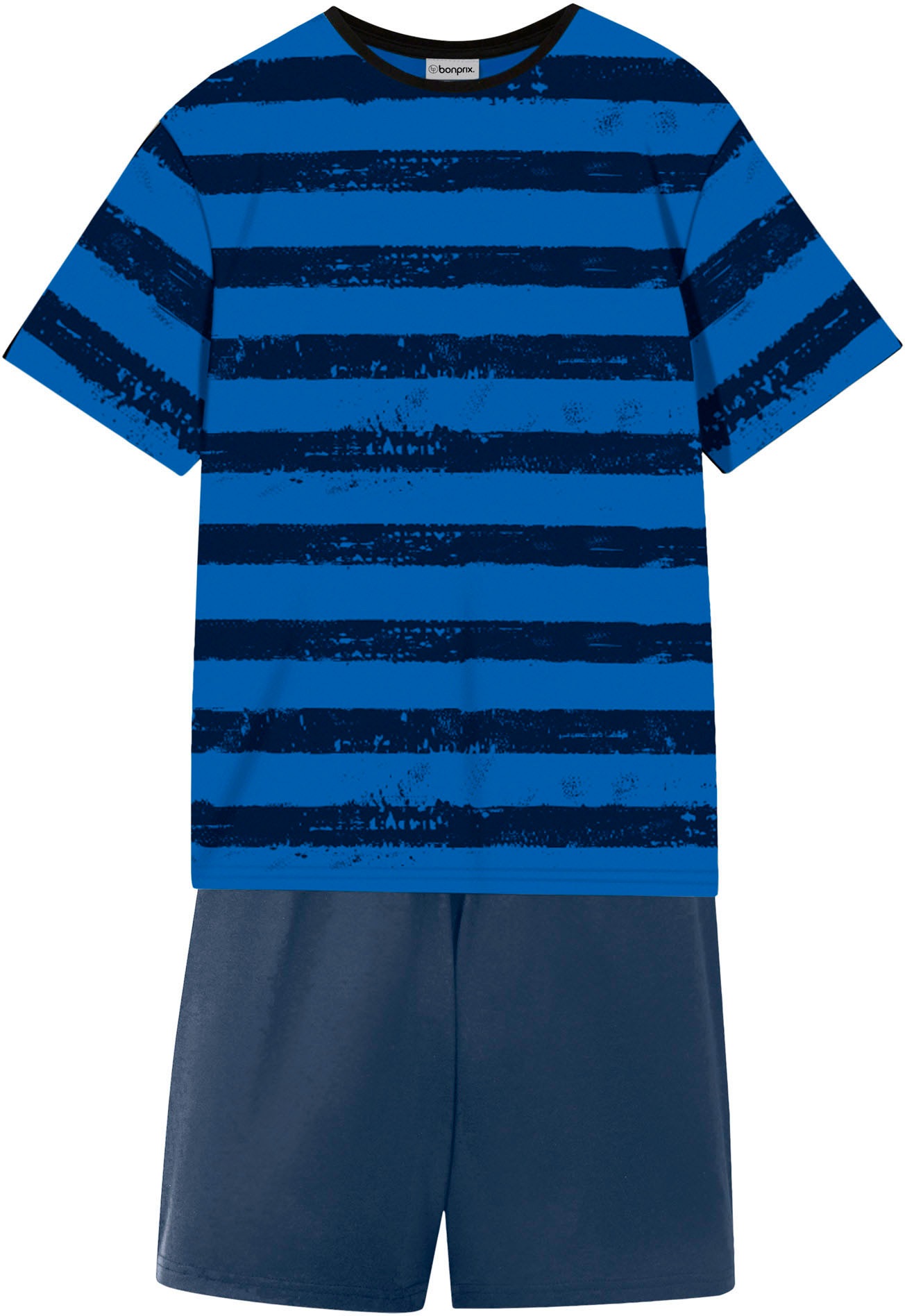 bonprix Shorty »Shorty mit weicher Baumwolle (4-tlg. Set)« Set, 4 tlg. lockere Passform, aus Baumwolle und Viskose, 4-teiliges Set