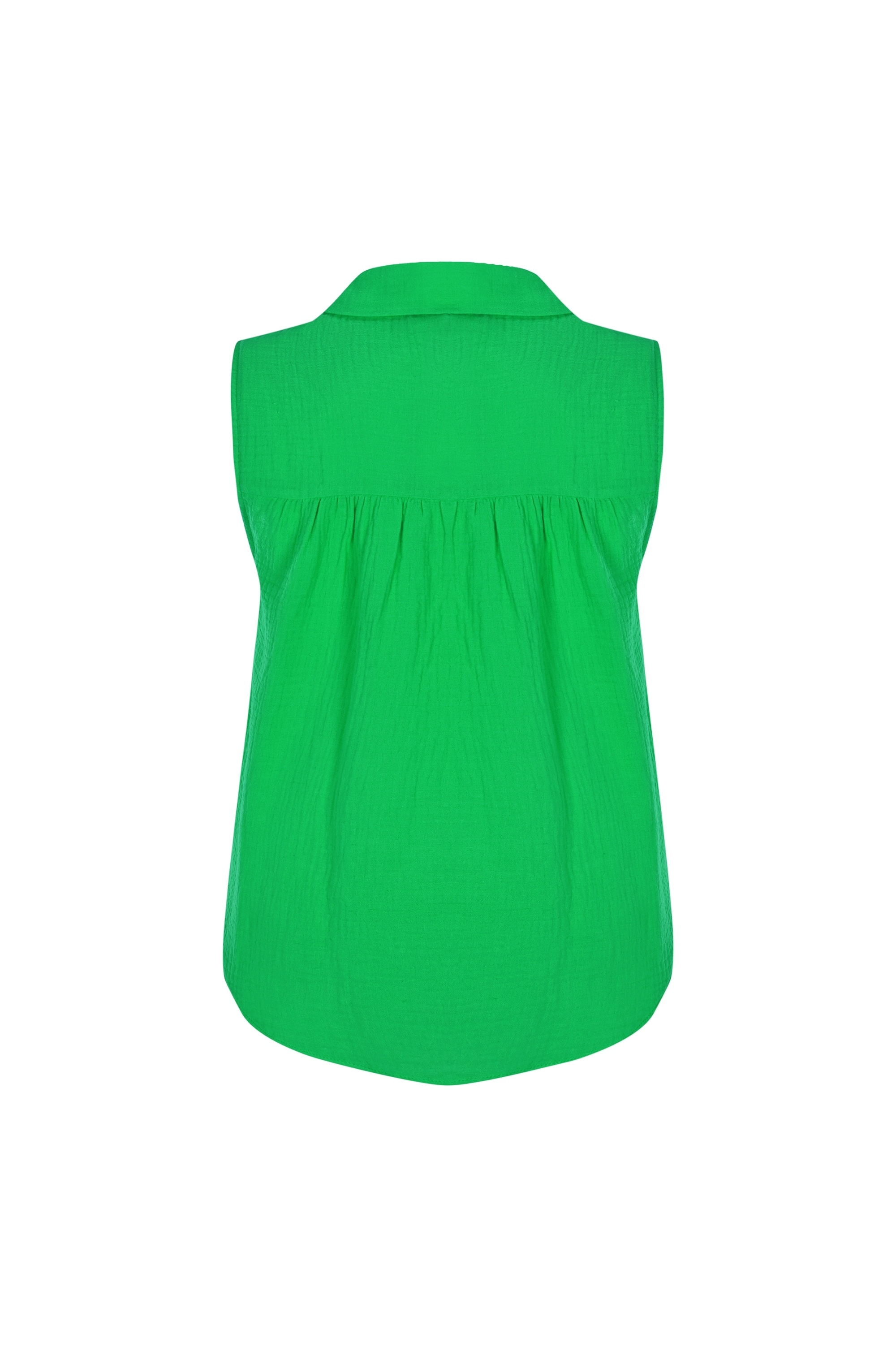 freshlions Klassische Bluse »Ruth«, (1 tlg.), im ärmellosen Design