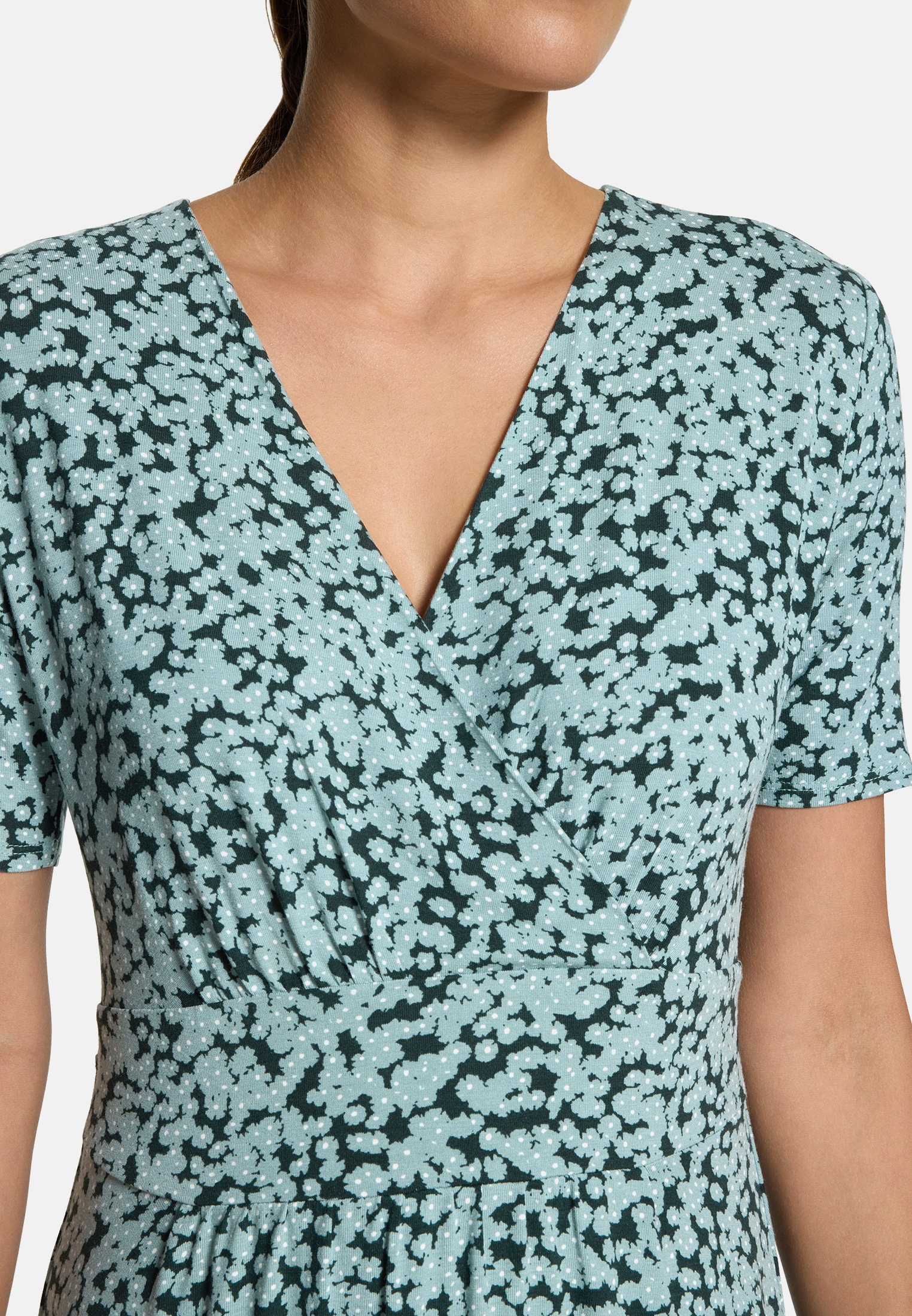 Zero Jerseykleid »Damen mit Print.« Ohne Tasche Material.