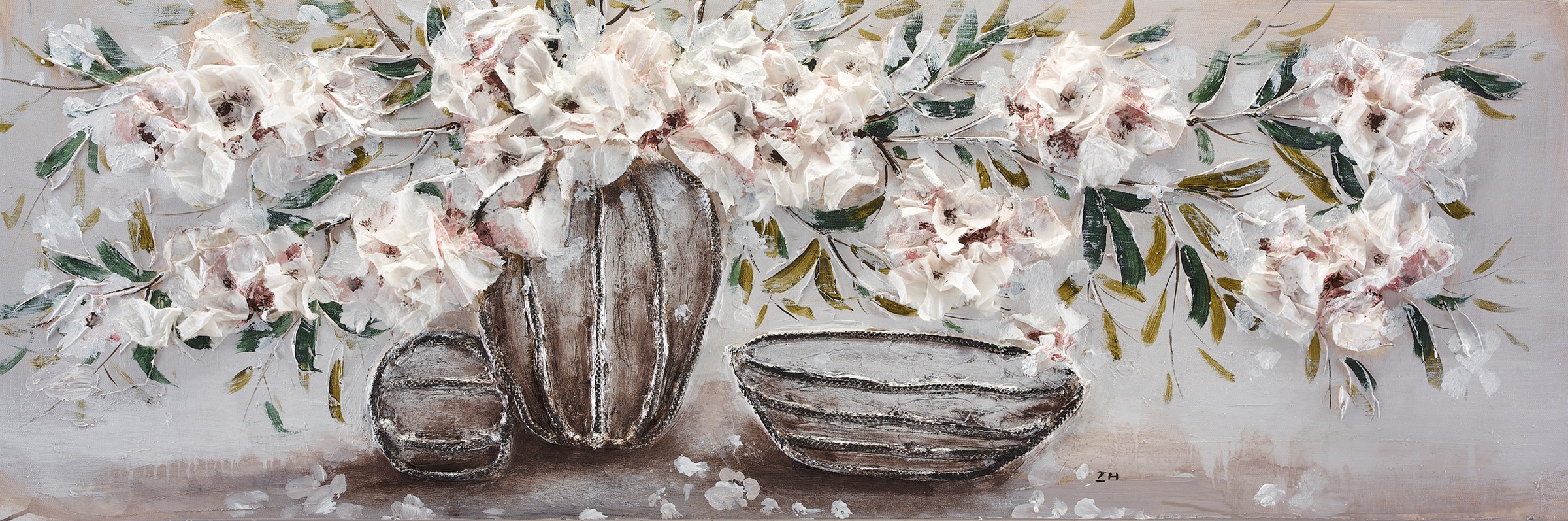 Bönninghoff Ölgemälde Blumen  Blumenbilder  Pflanzen  Pflanzenbilder  Still günstig online kaufen