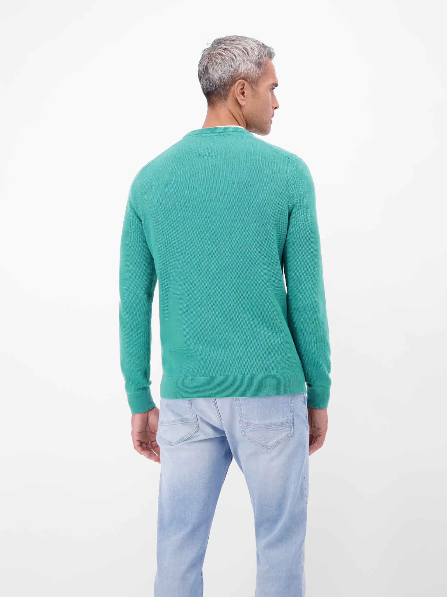 LERROS Strickpullover mit Logo-Stickerei und aus reiner Baumwolle günstig online kaufen