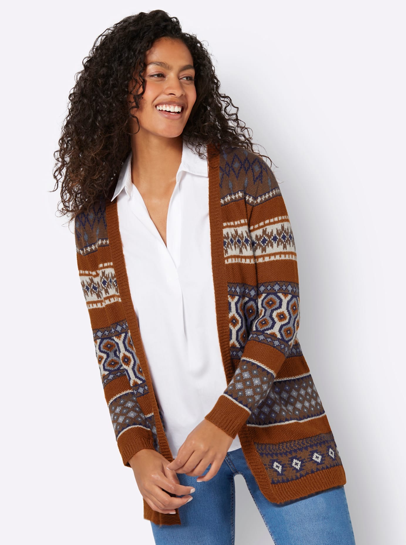 Inspirationen Longstrickjacke günstig online kaufen