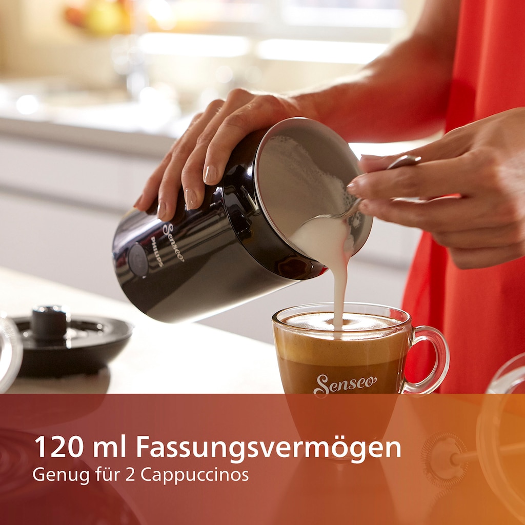 Philips Senseo Milchaufschäumer »Milk Twister CA6500/60«, 500 W, Induktion, antihaftbeschichtet