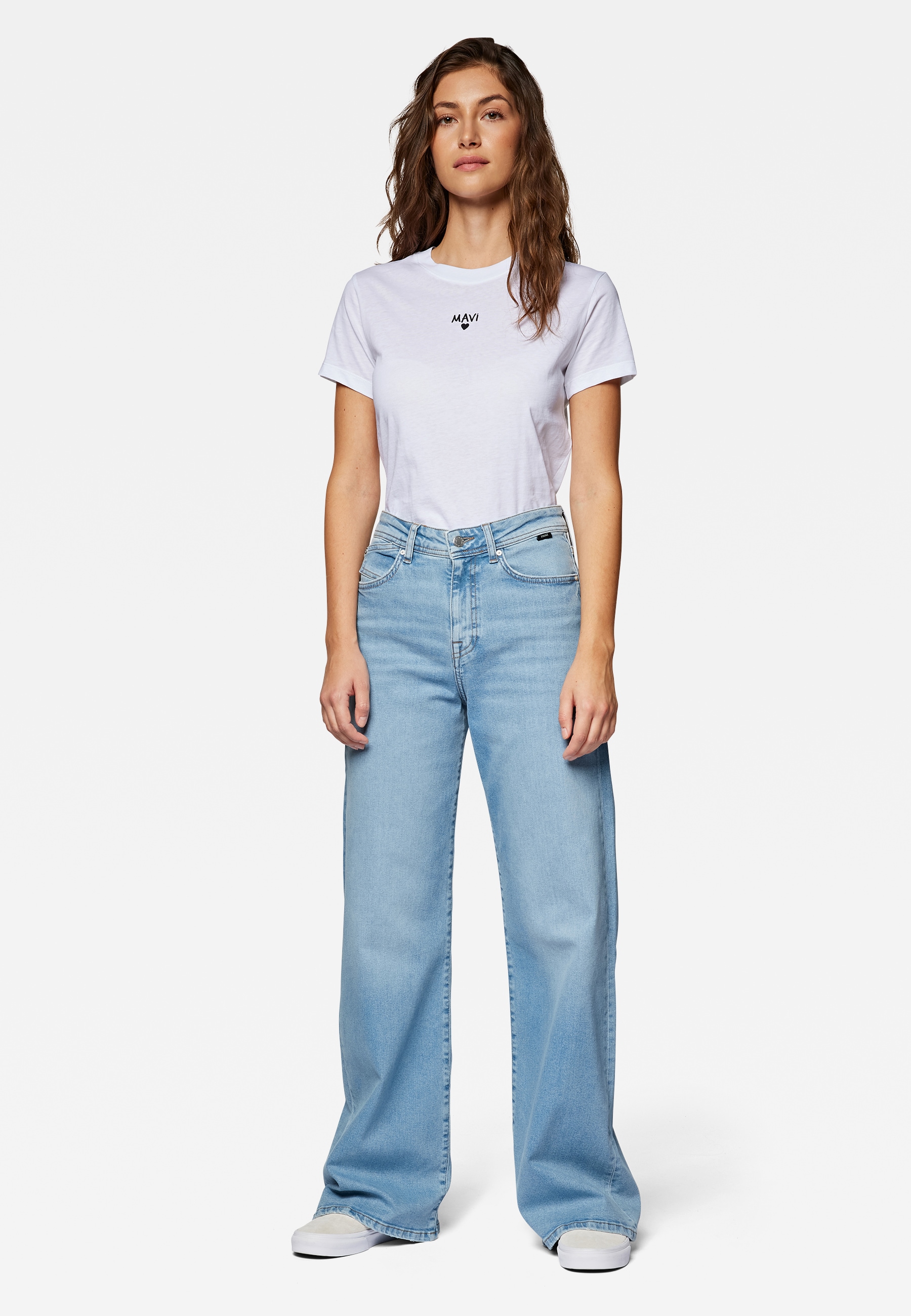 Loose-fit-Jeans »FLORIDA«, All Blue Loose Wide Leg Jeans